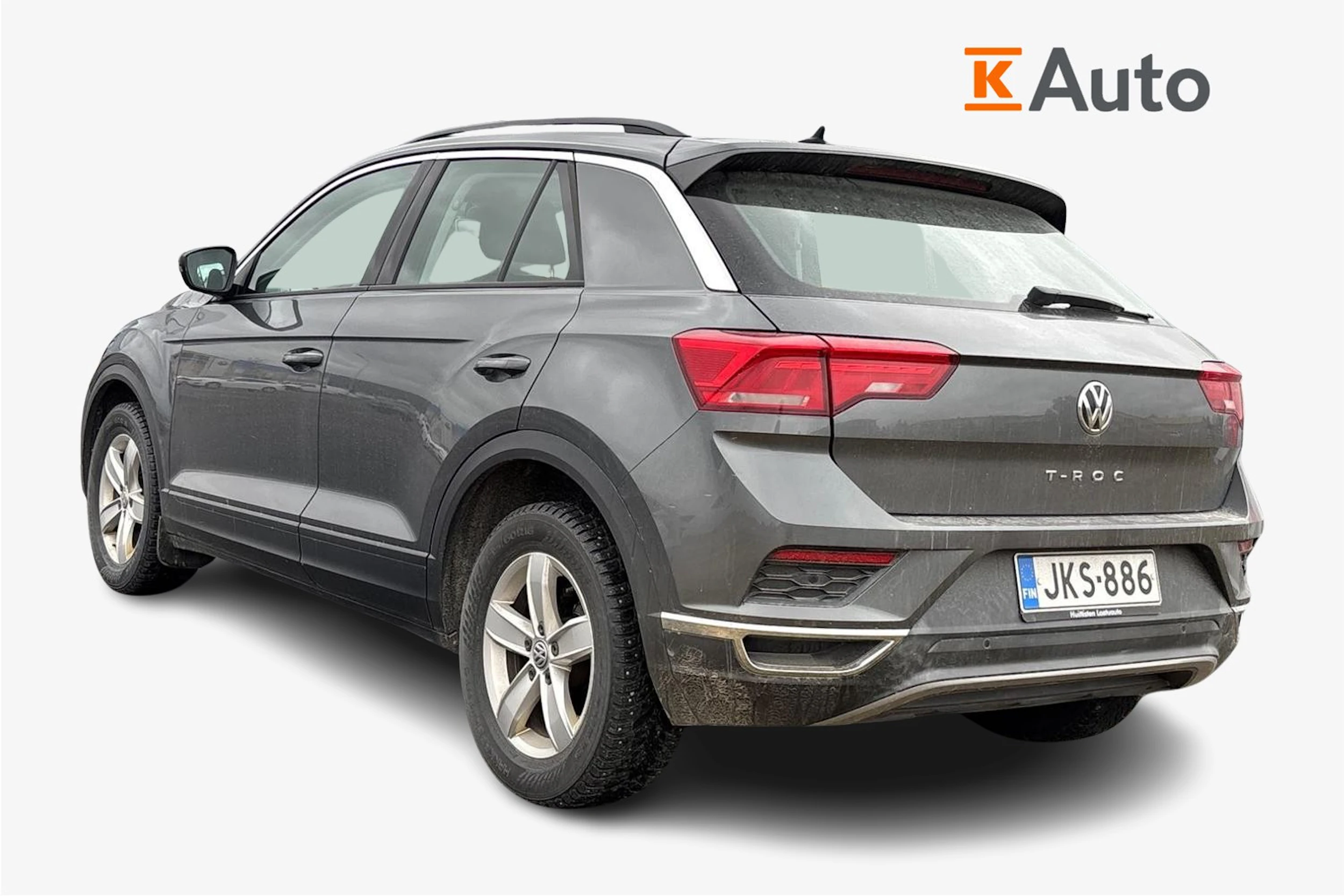 Harmaa Volkswagen T-Roc 2018 kuva 2.