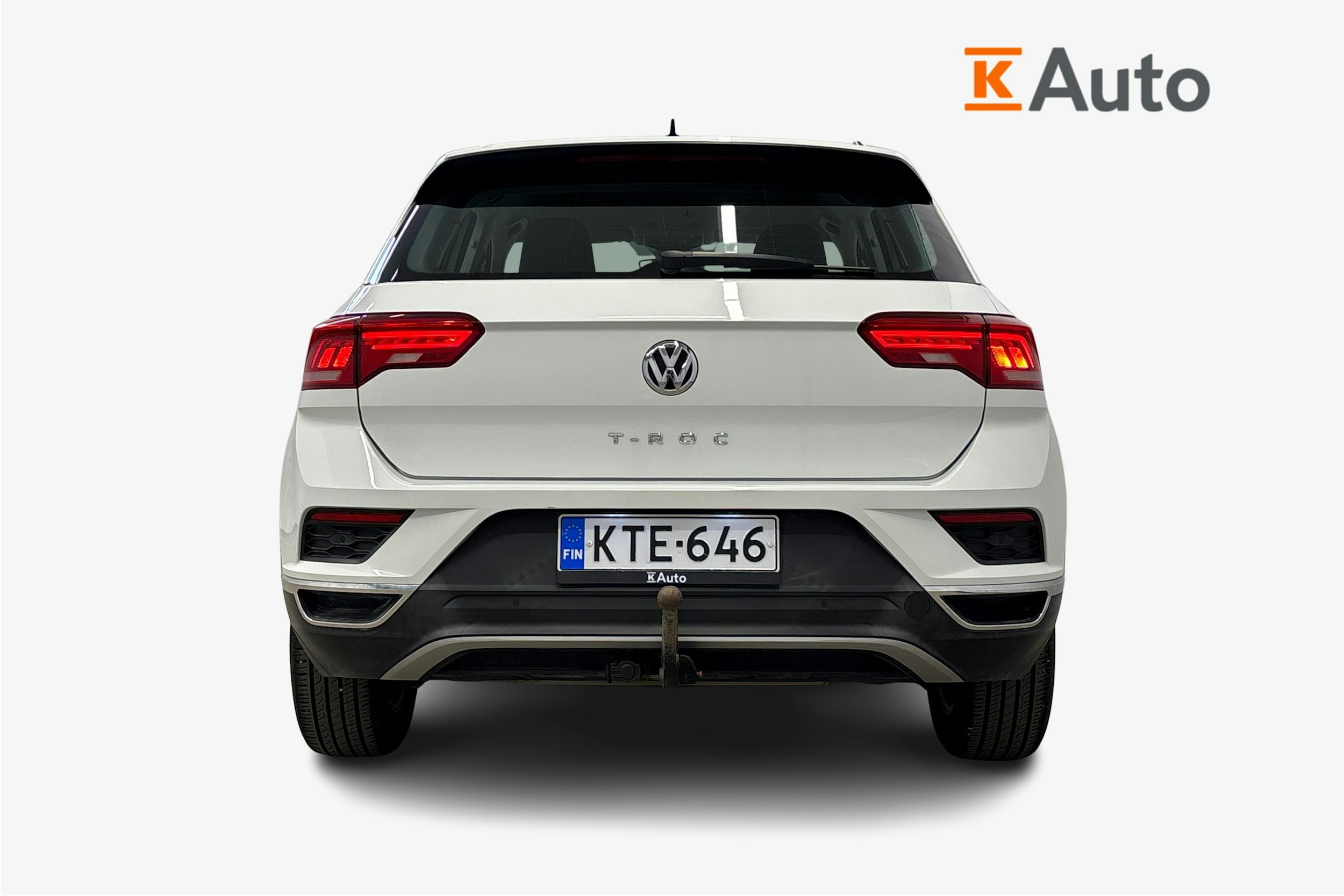 valkoinen Volkswagen T-Roc 2018 kuva 3.