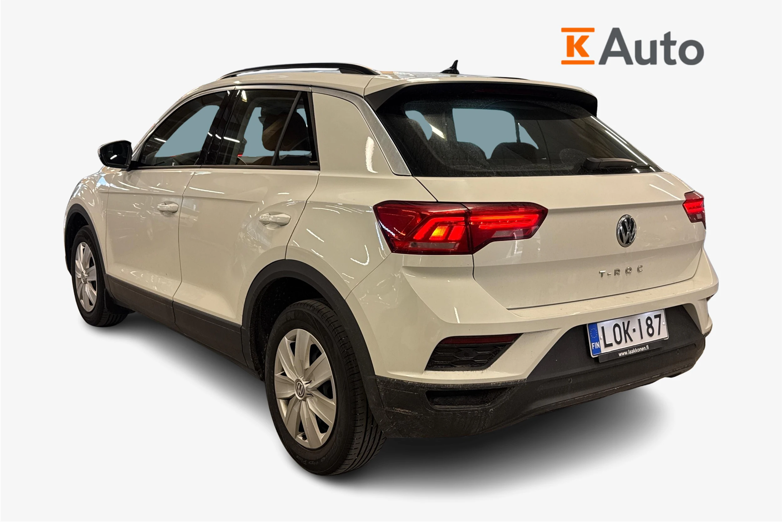valkoinen Volkswagen T-Roc 2018 kuva 2.