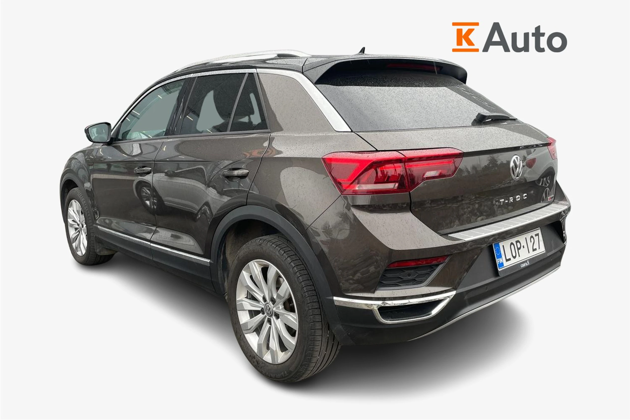 ruskea (beige) Volkswagen T-Roc 2018 kuva 2.