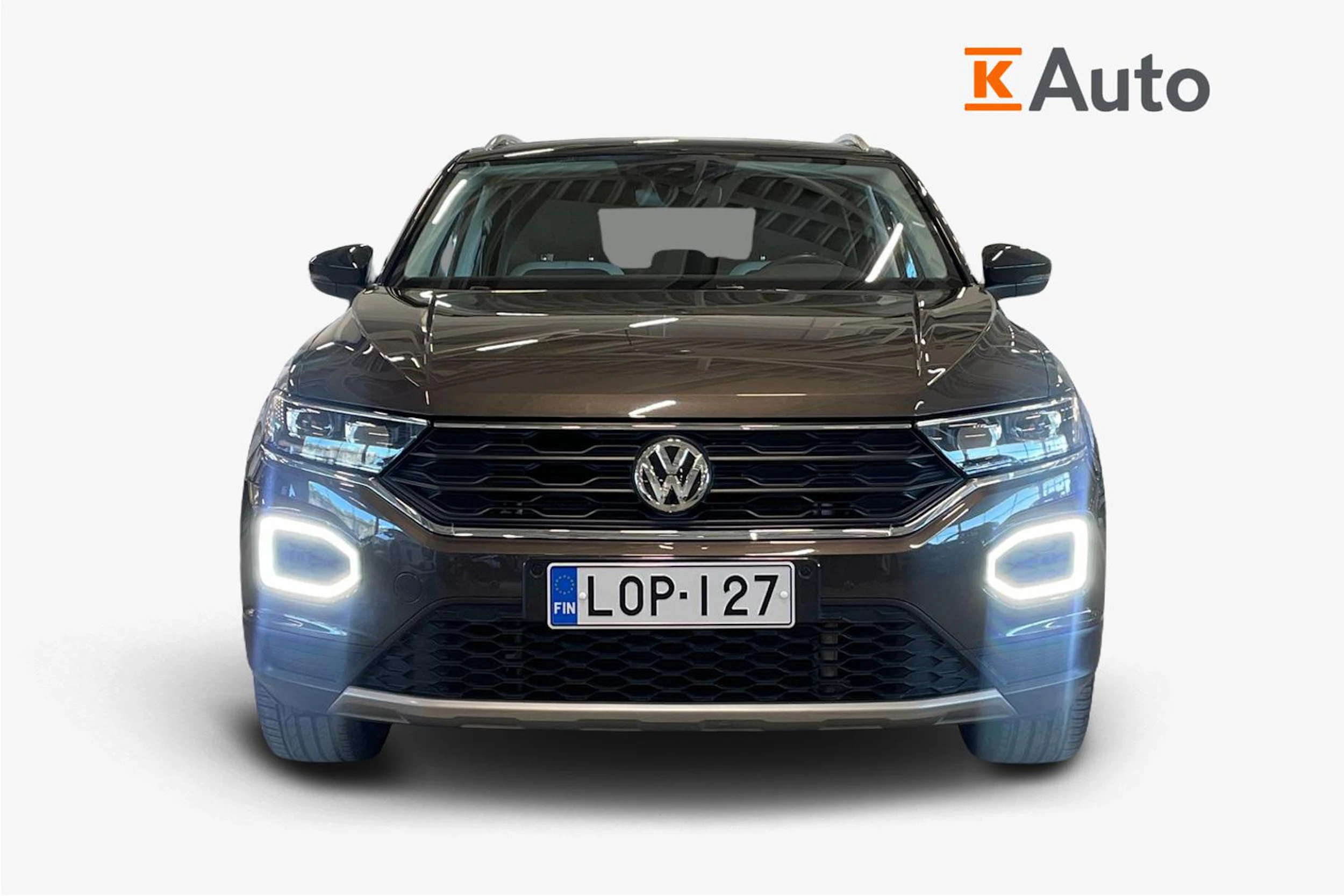 ruskea (beige) Volkswagen T-Roc 2018 kuva 5.