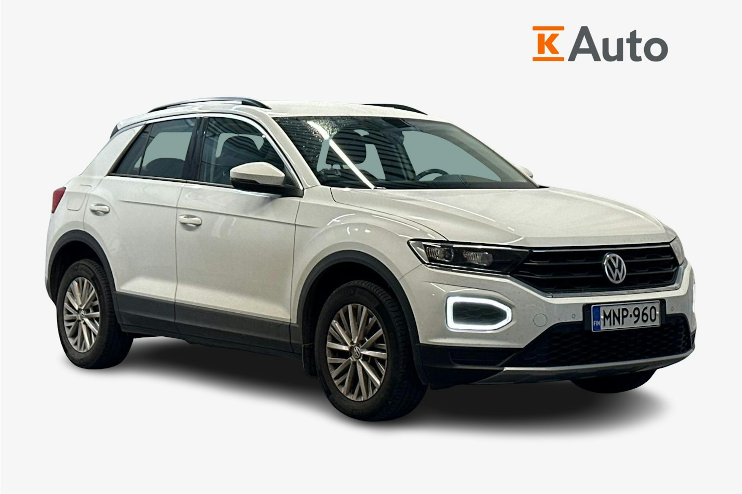 valkoinen Volkswagen T-Roc 2018 kuva 1.