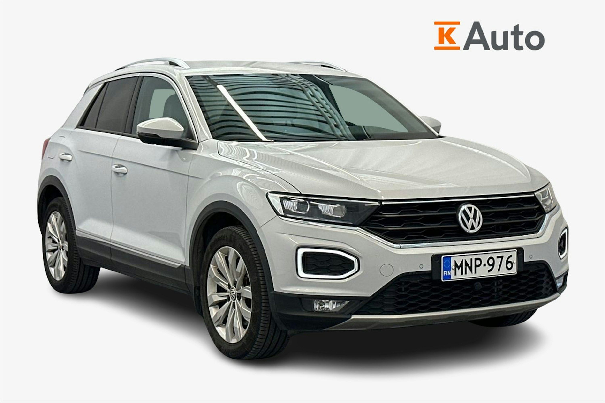 valkoinen Volkswagen T-Roc 2018 kuva 1.