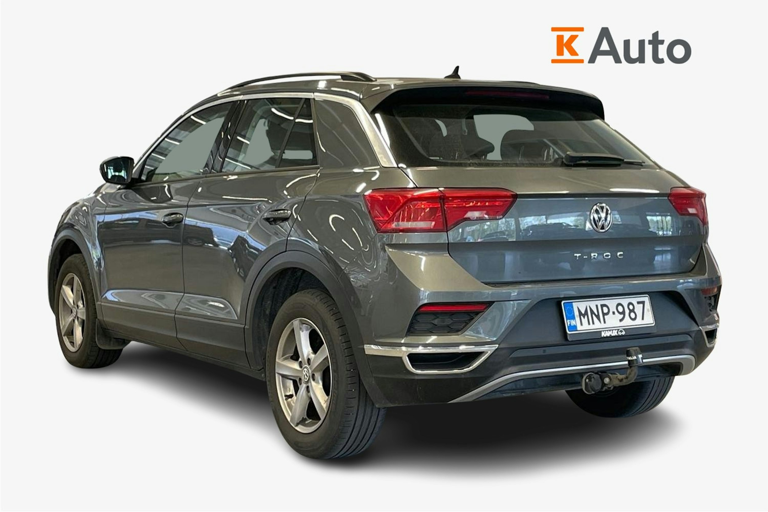 met. harmaa Volkswagen T-Roc 2018 kuva 2.