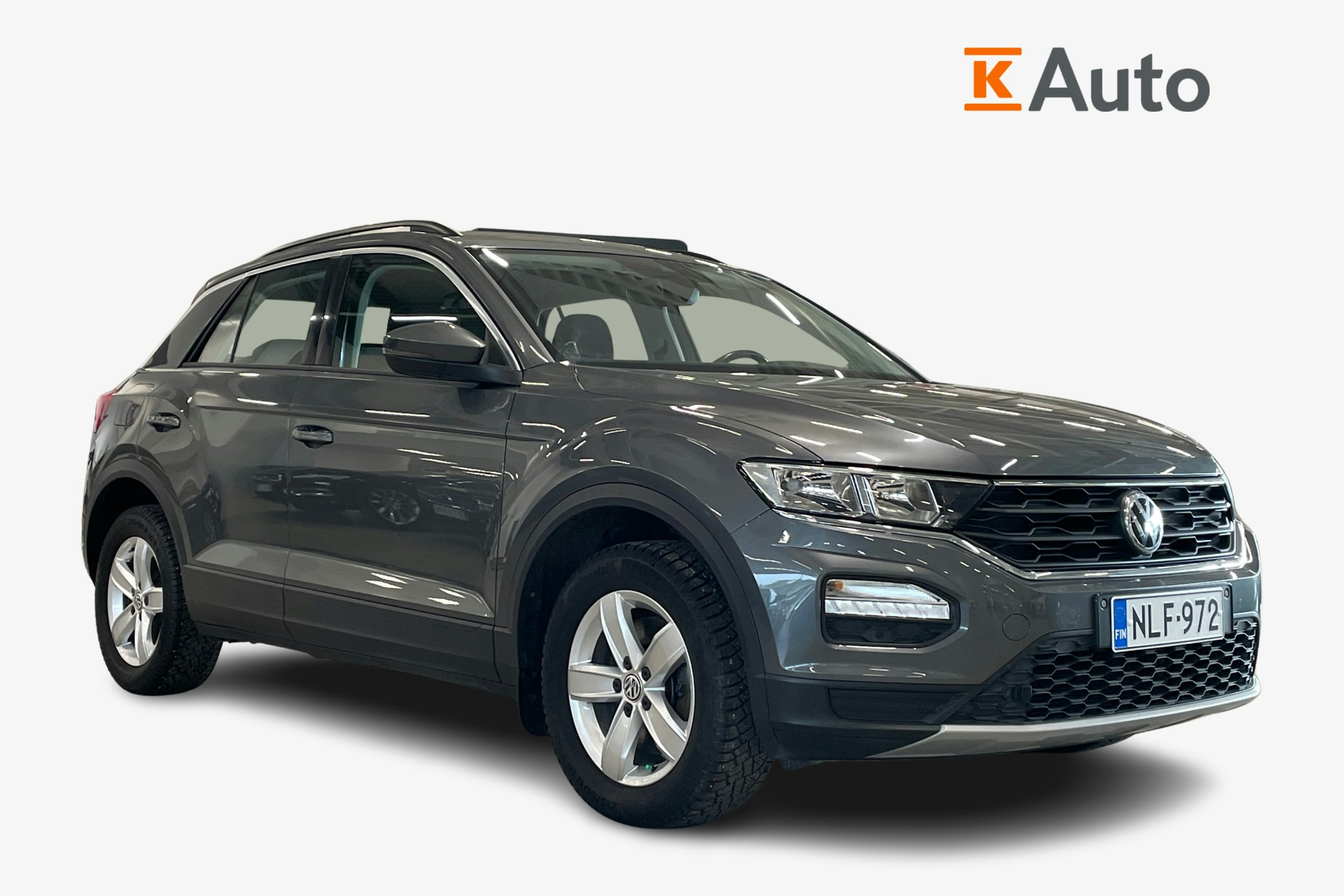 harmaa Volkswagen T-Roc 2018 kuva 1.