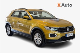 keltainen Volkswagen T-Roc 2018 kuva 1.