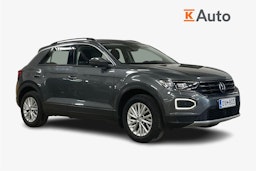 Harmaa Volkswagen T-Roc 2018 kuva 1.