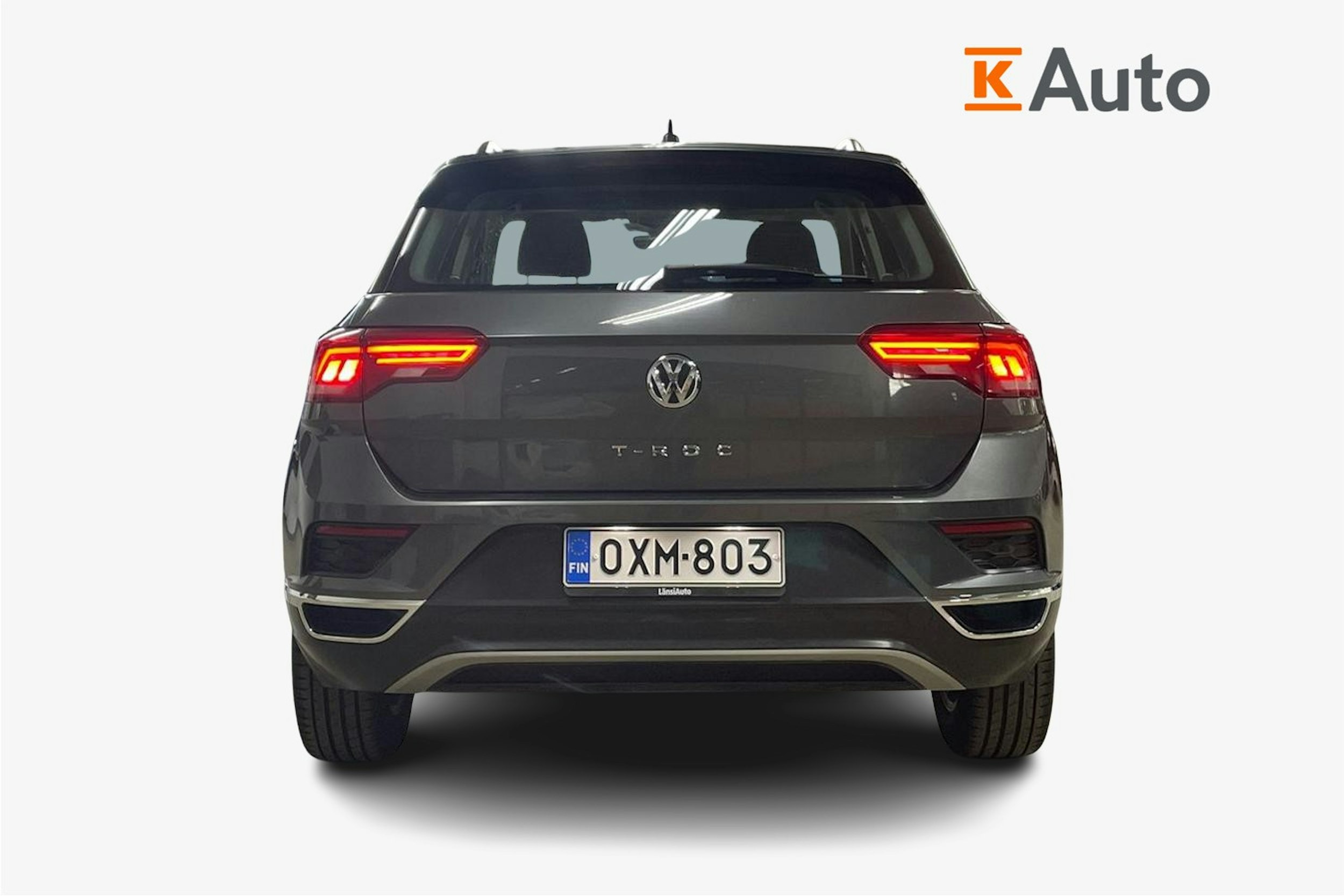 Harmaa Volkswagen T-Roc 2018 kuva 3.
