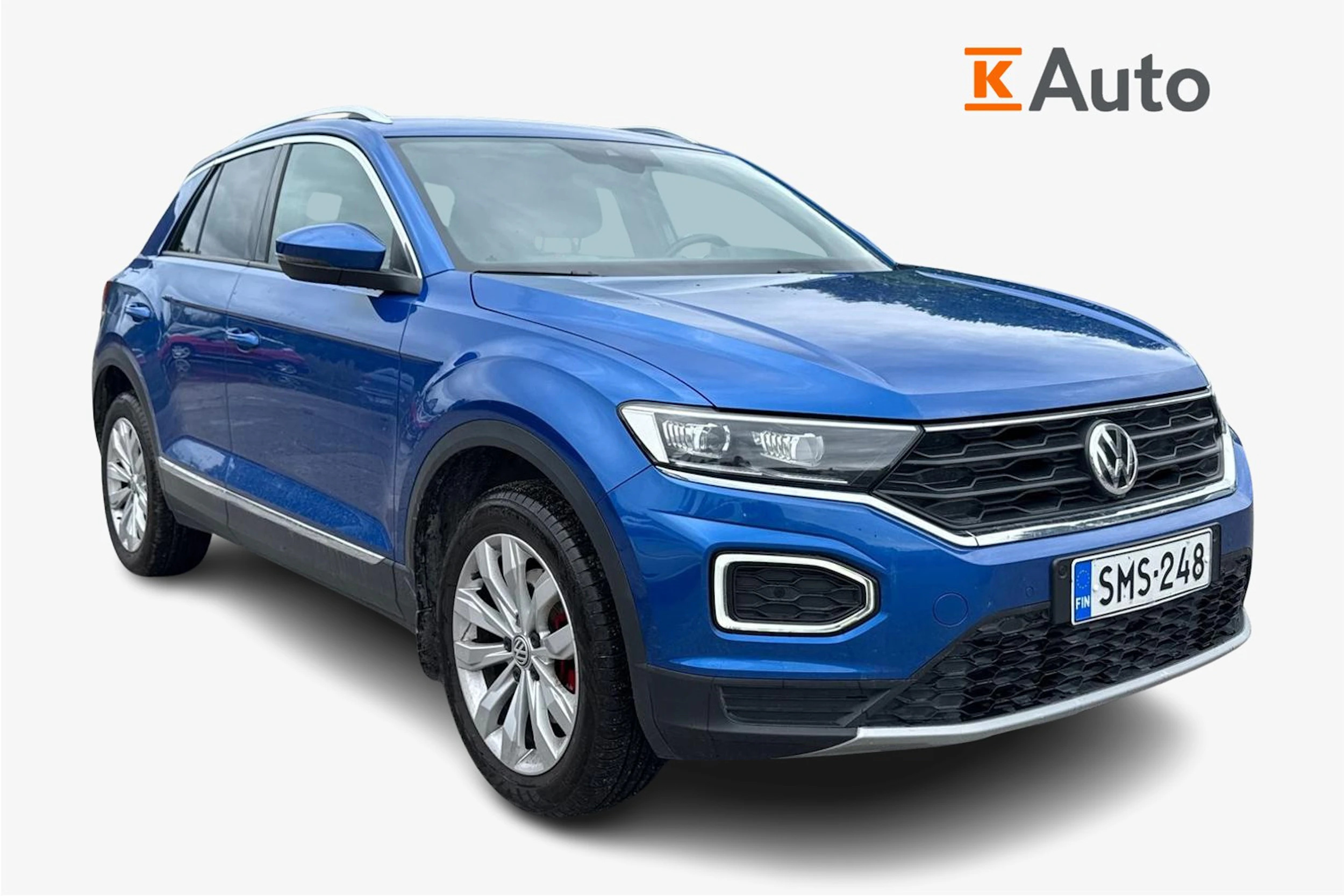 met. sininen Volkswagen T-Roc 2018 kuva 1.
