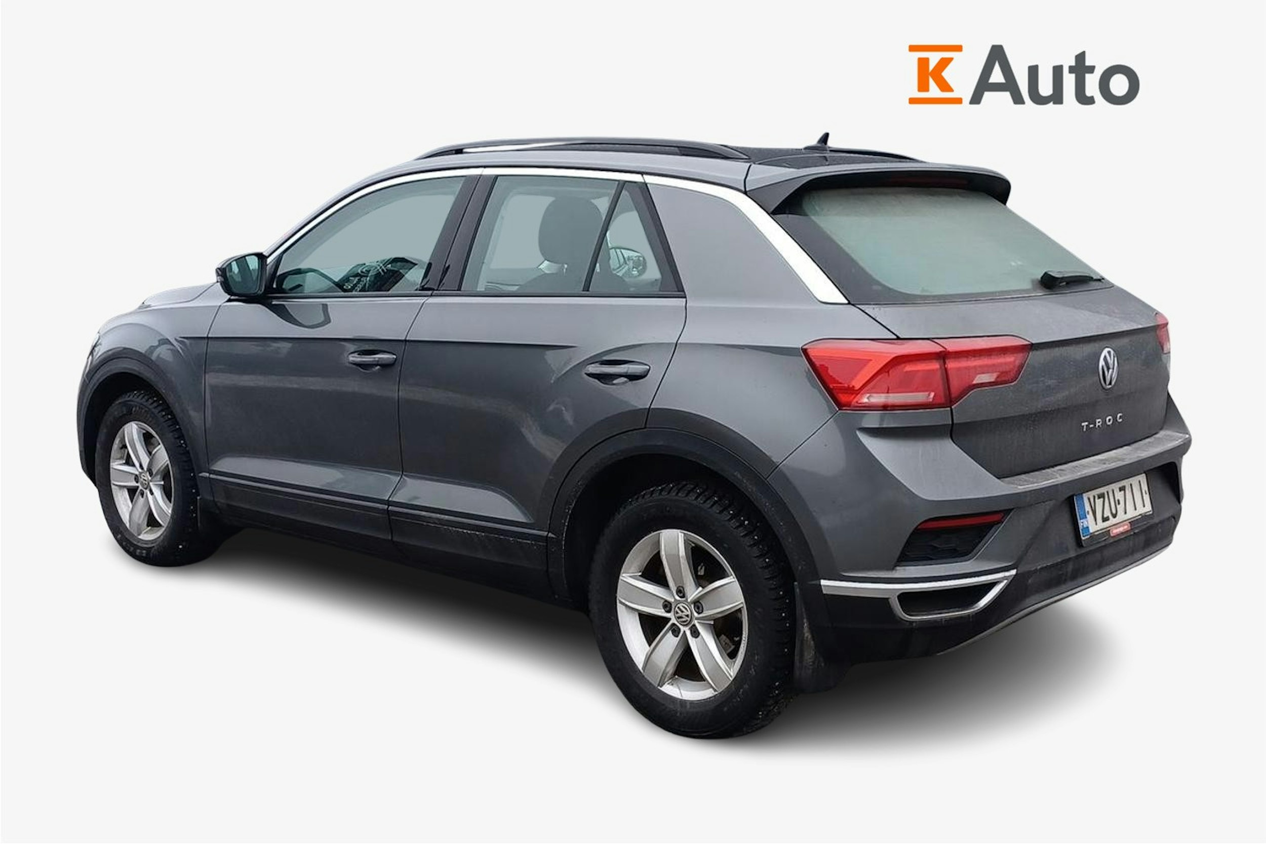 met. harmaa Volkswagen T-Roc 2018 kuva 2.