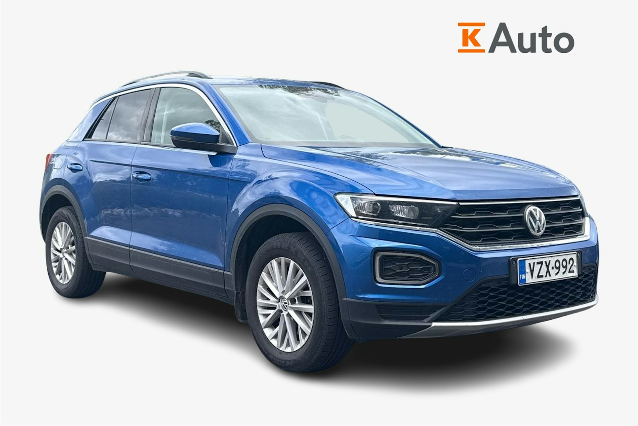 sininen Volkswagen T-Roc 2018 kuva 1.