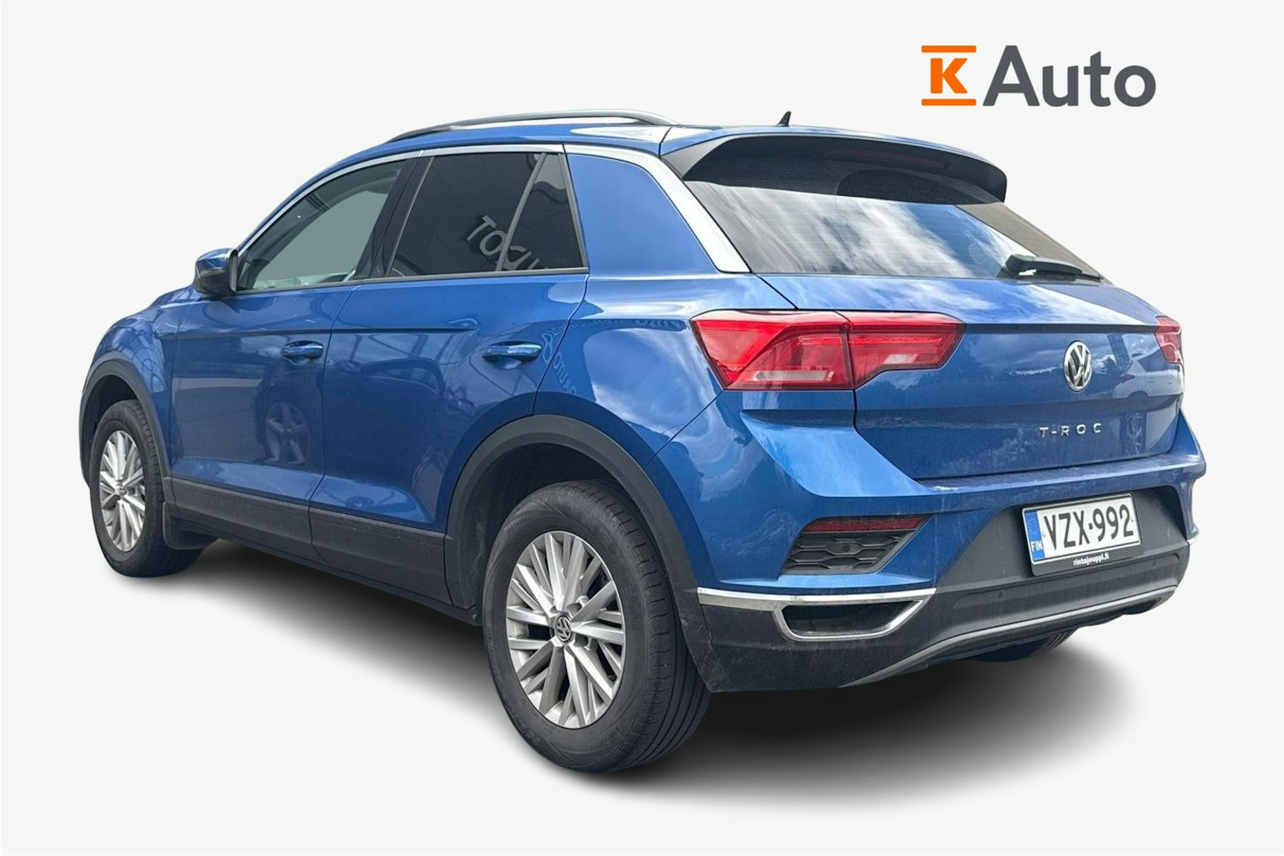 sininen Volkswagen T-Roc 2018 kuva 2.