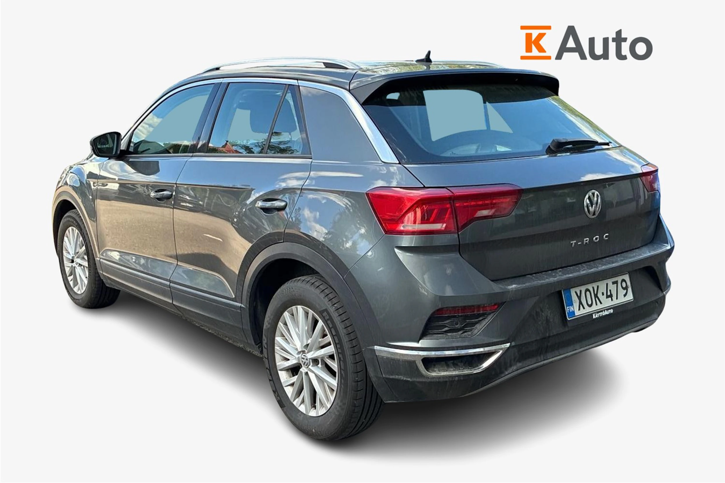 harmaa Volkswagen T-Roc 2018 kuva 2.