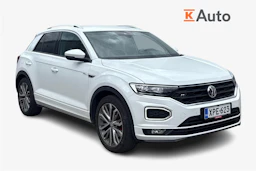 valkoinen Volkswagen T-Roc 2018 kuva 1.