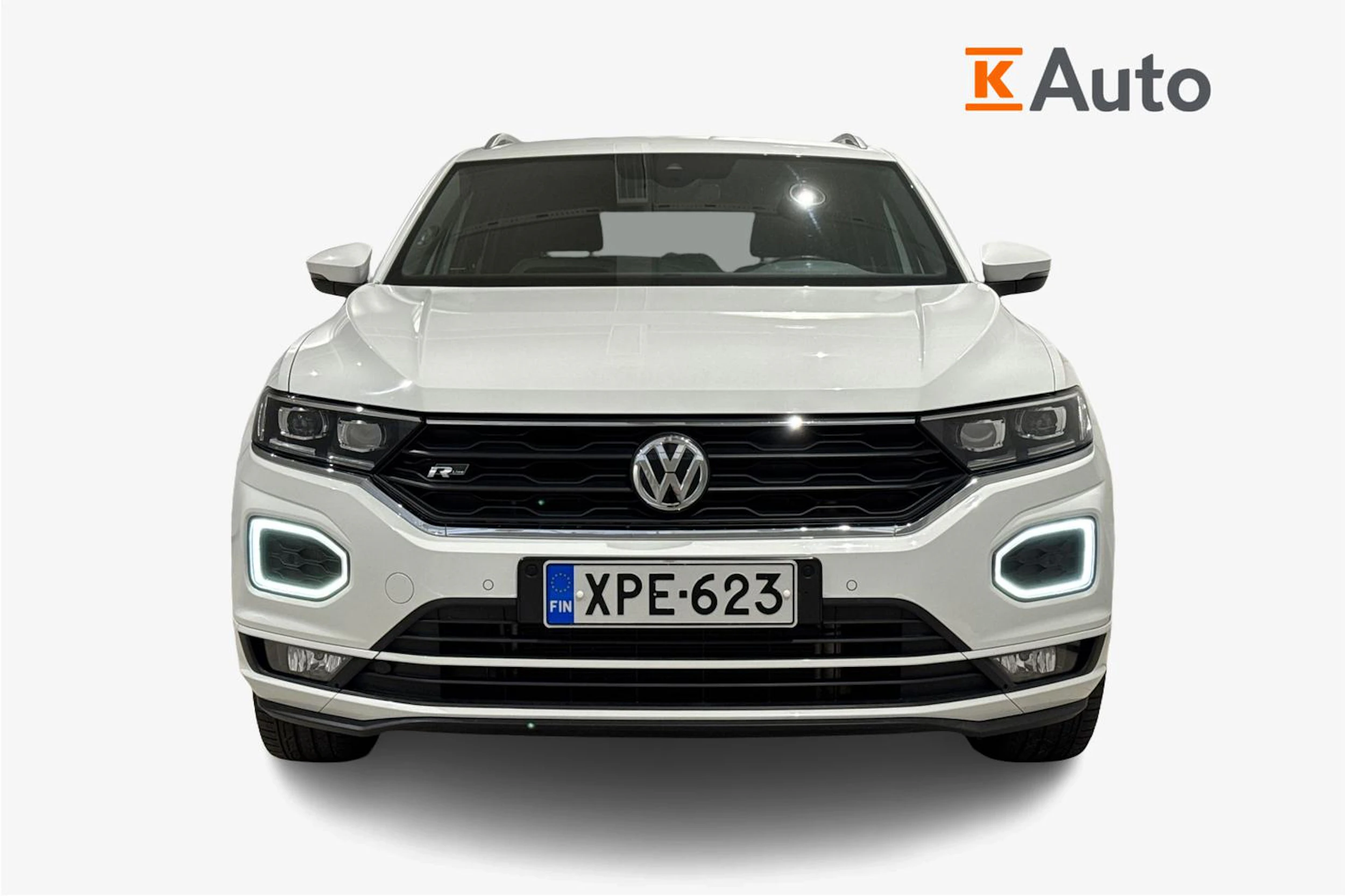 valkoinen Volkswagen T-Roc 2018 kuva 5.