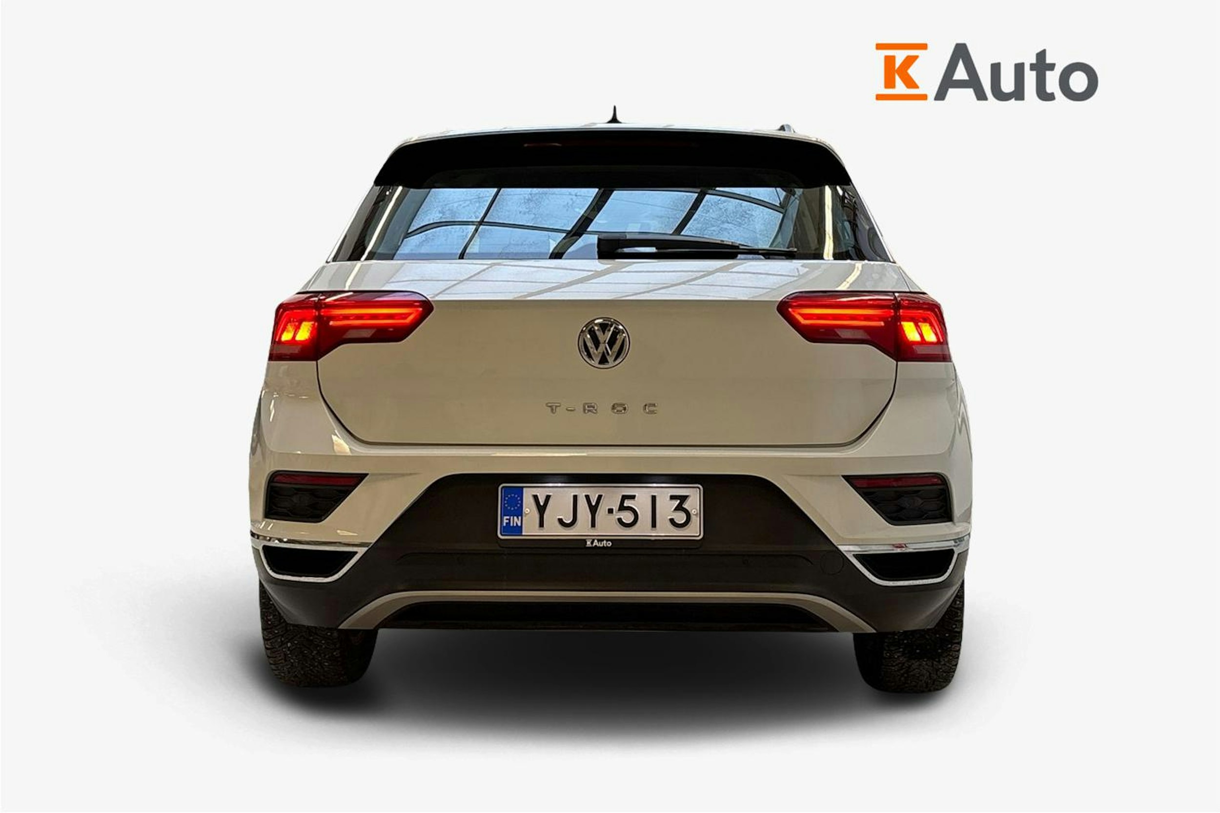 valkoinen Volkswagen T-Roc 2018 kuva 3.