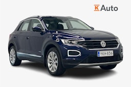 sininen Volkswagen T-Roc 2018 kuva 1.