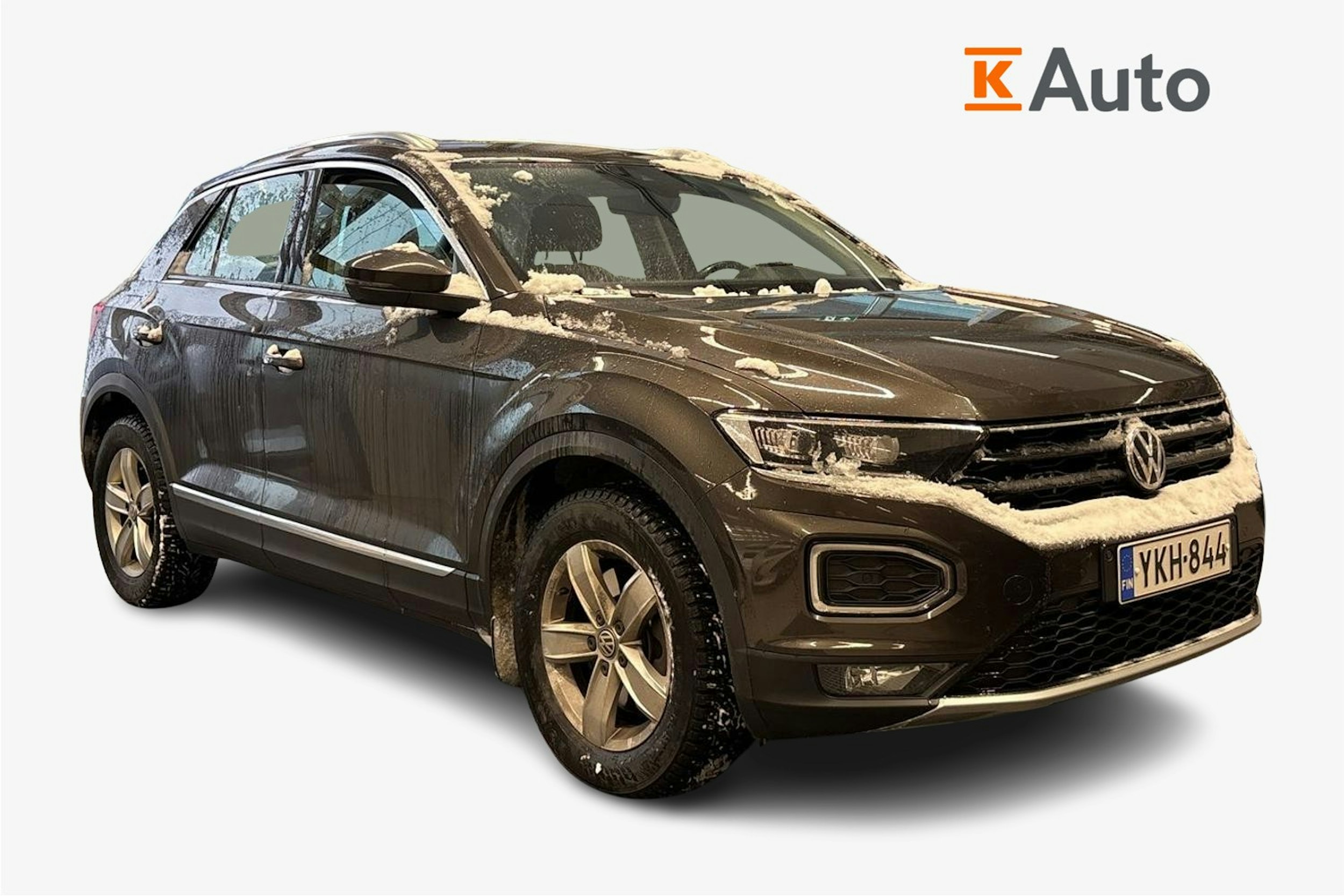 ruskea (beige) Volkswagen T-Roc 2018 kuva 1.