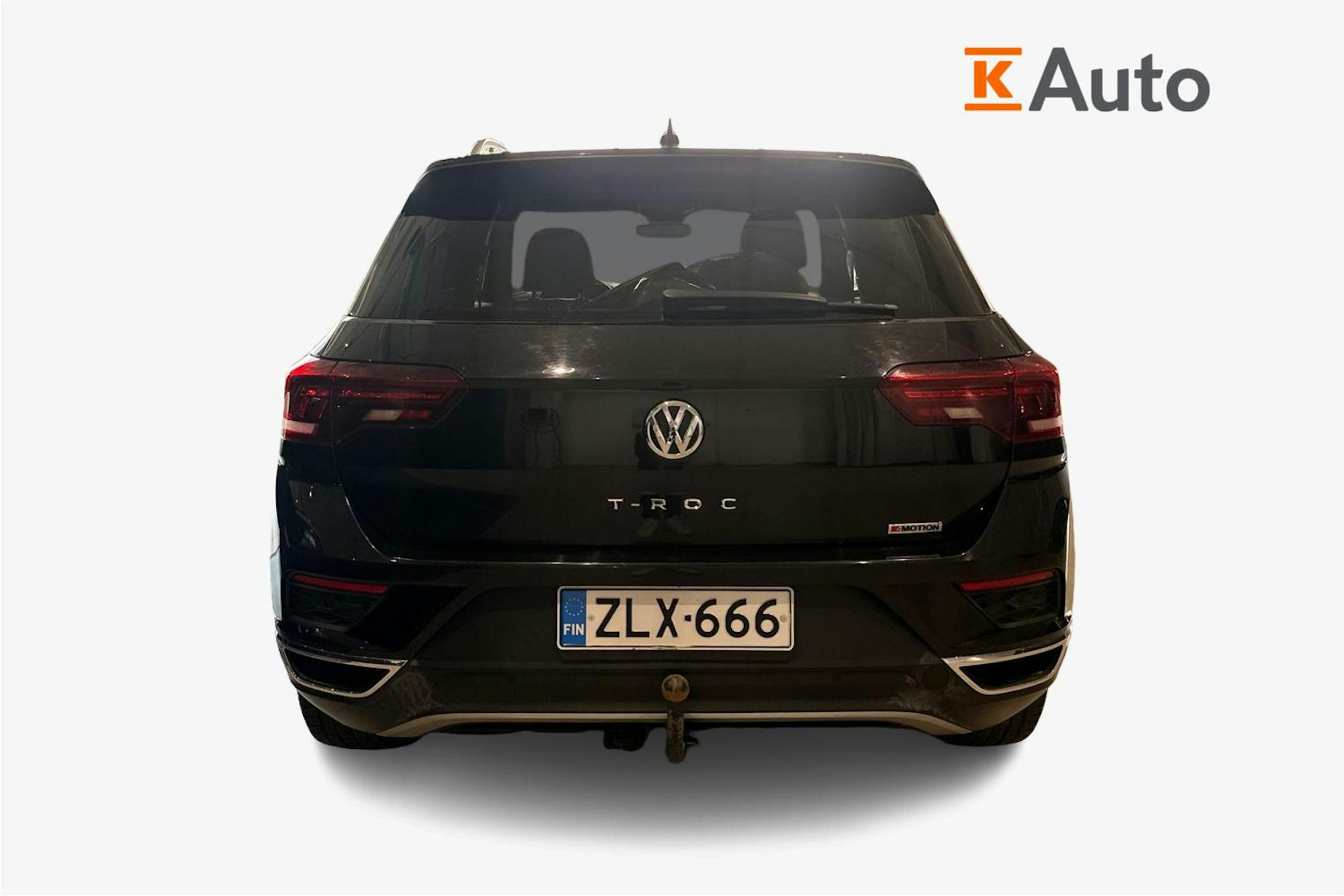 musta Volkswagen T-Roc 2018 kuva 3.