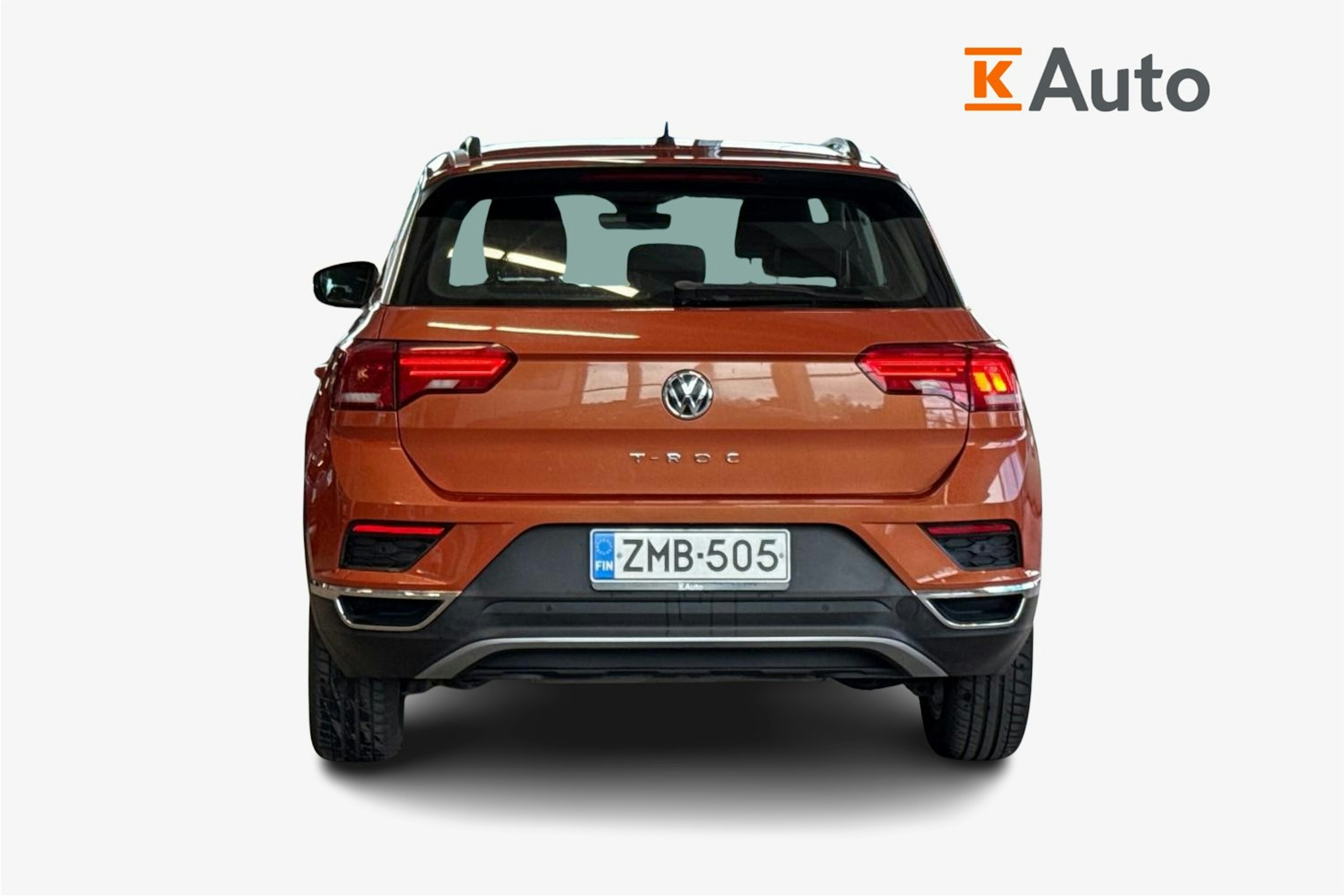 vihreä Volkswagen T-Roc 2018 kuva 3.