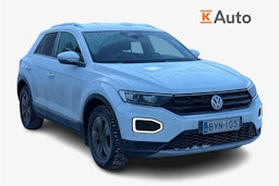 valkoinen Volkswagen T-Roc 2019 kuva 1.