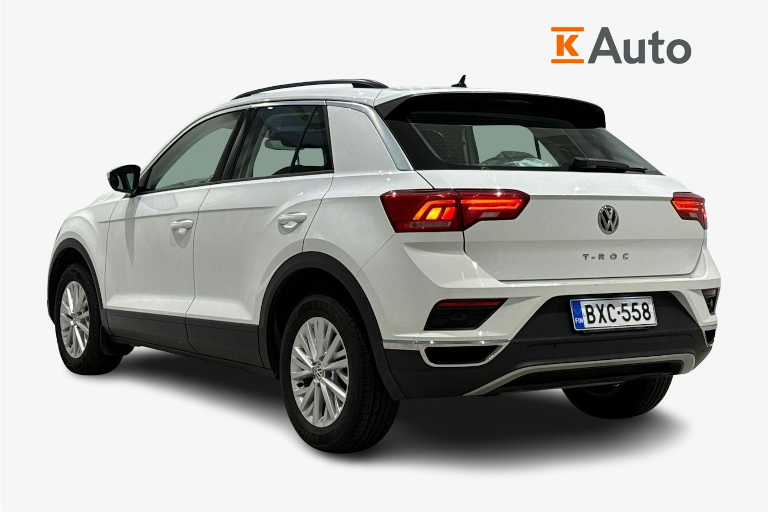 valkoinen Volkswagen T-Roc 2019 kuva 2.