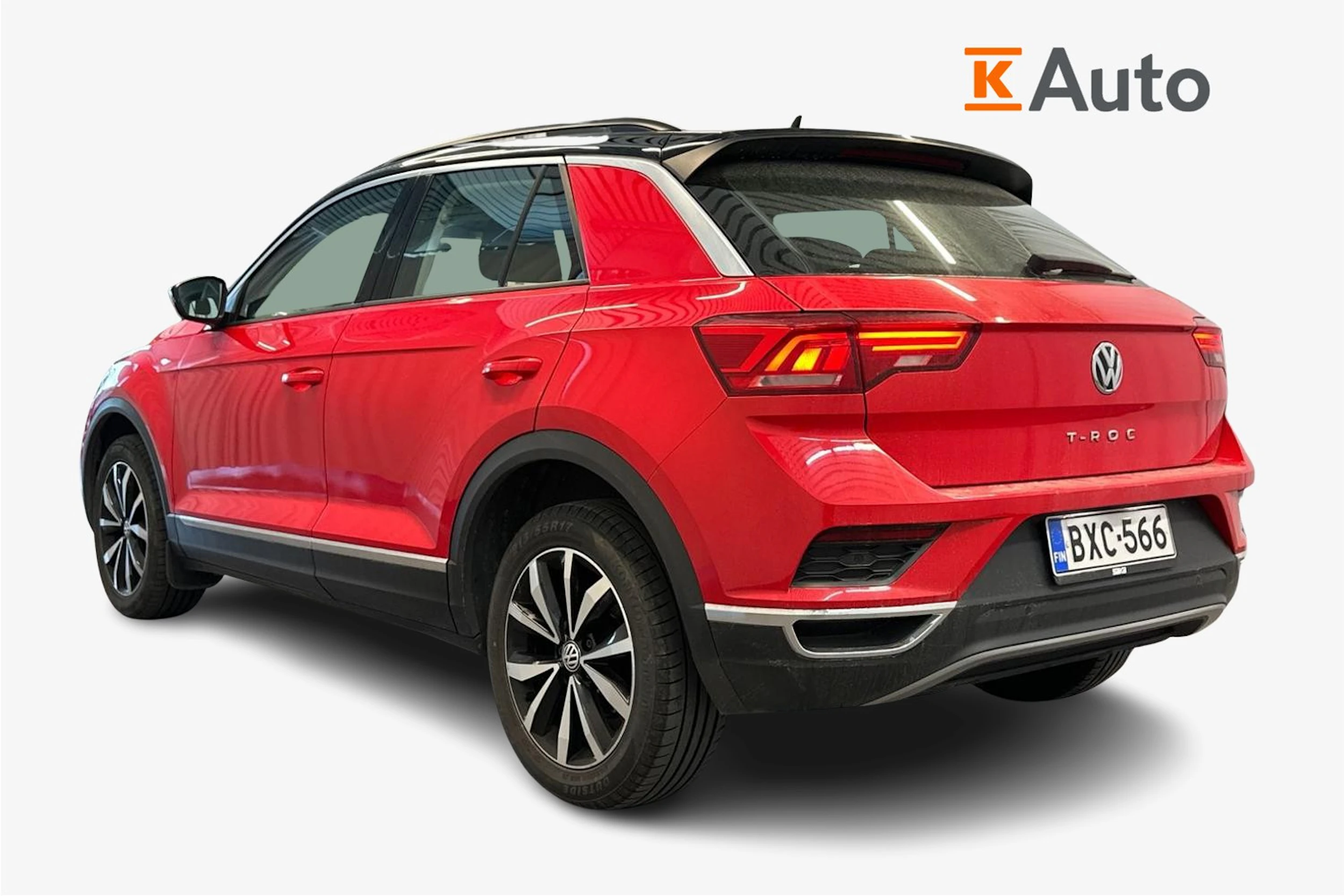 punainen Volkswagen T-Roc 2019 kuva 2.