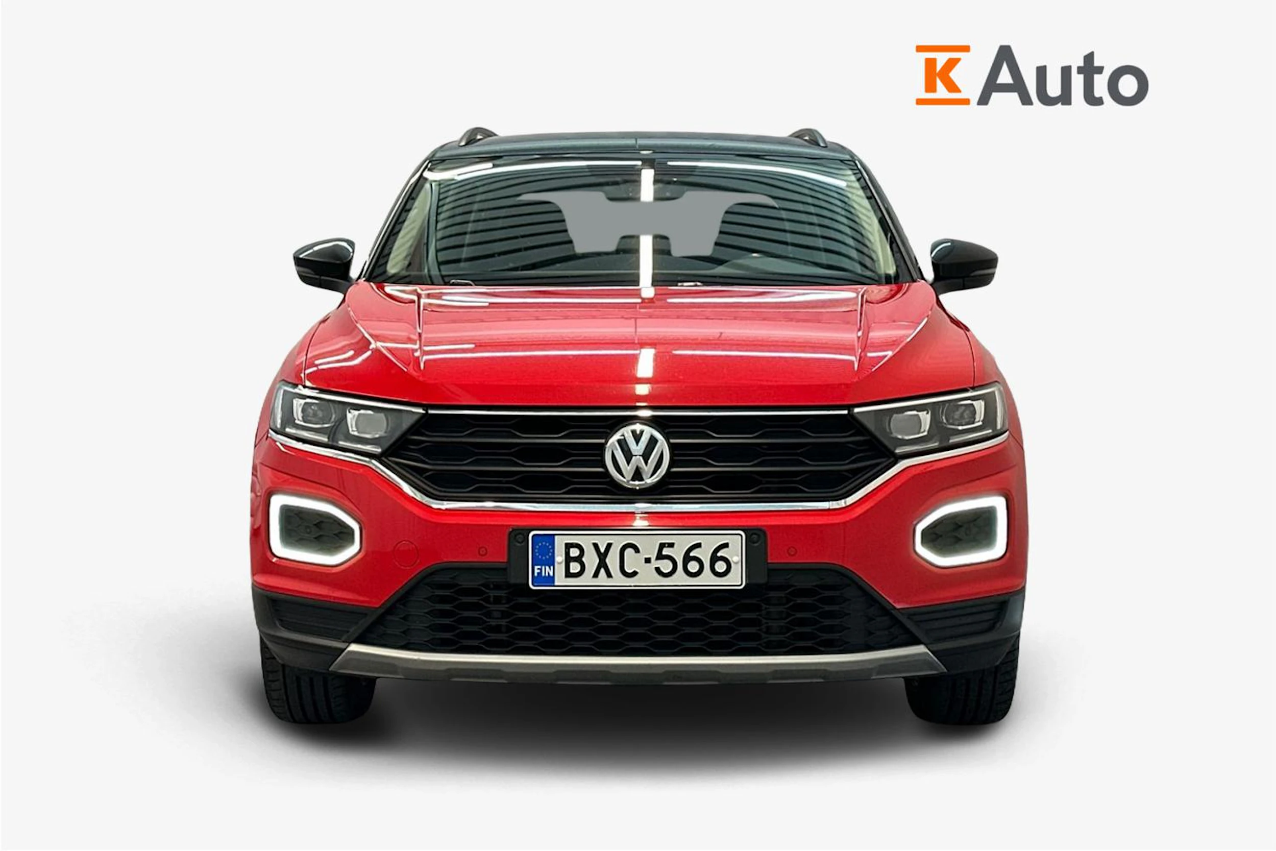 punainen Volkswagen T-Roc 2019 kuva 4.