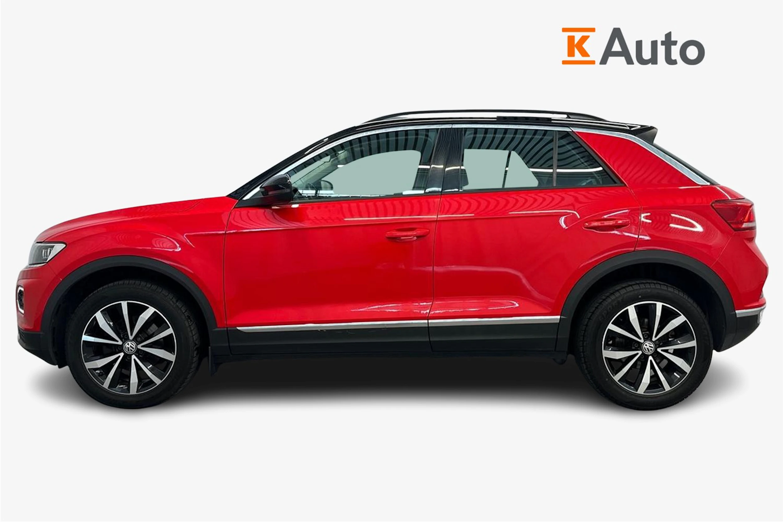 punainen Volkswagen T-Roc 2019 kuva 5.