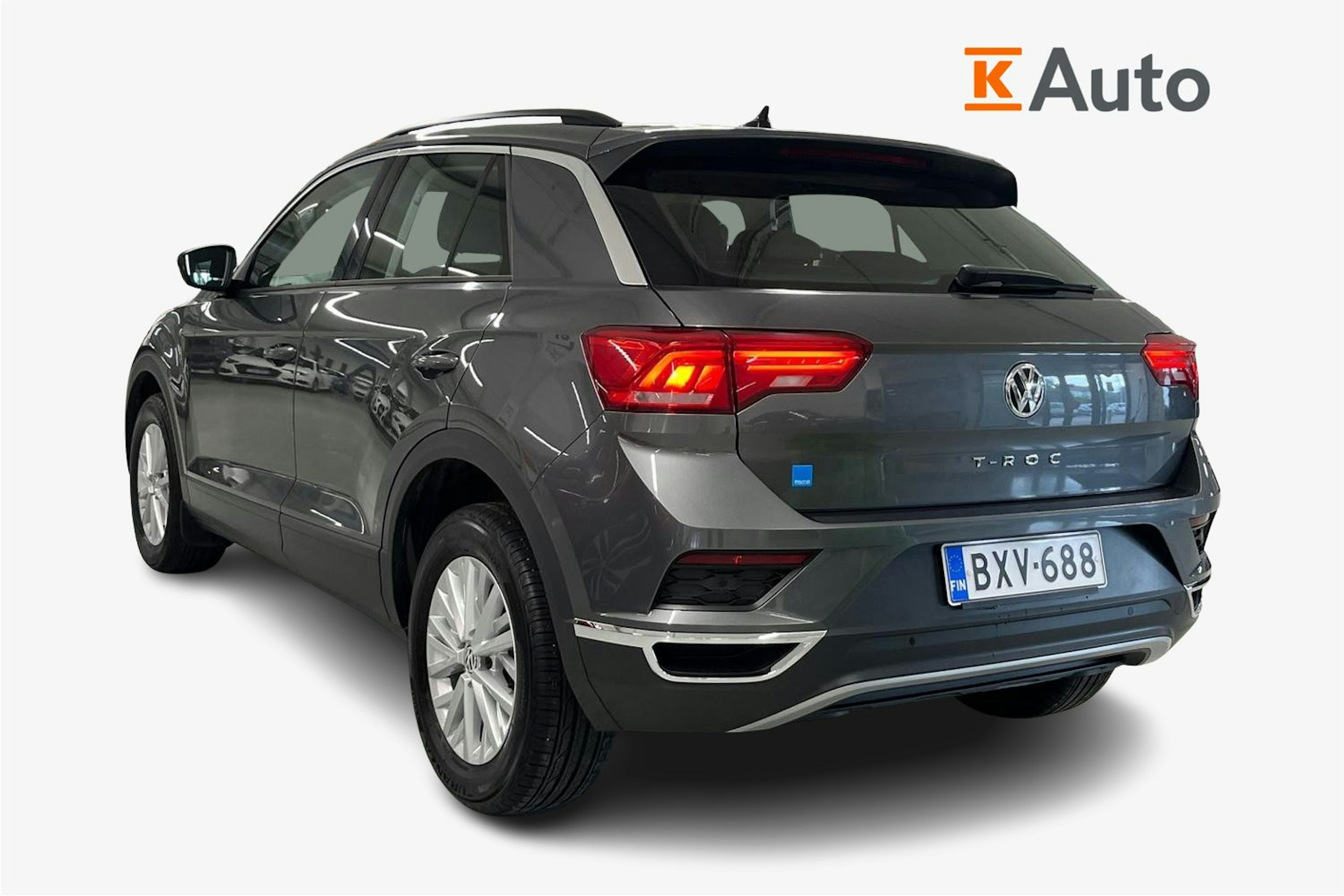 Harmaa Volkswagen T-Roc 2019 kuva 2.