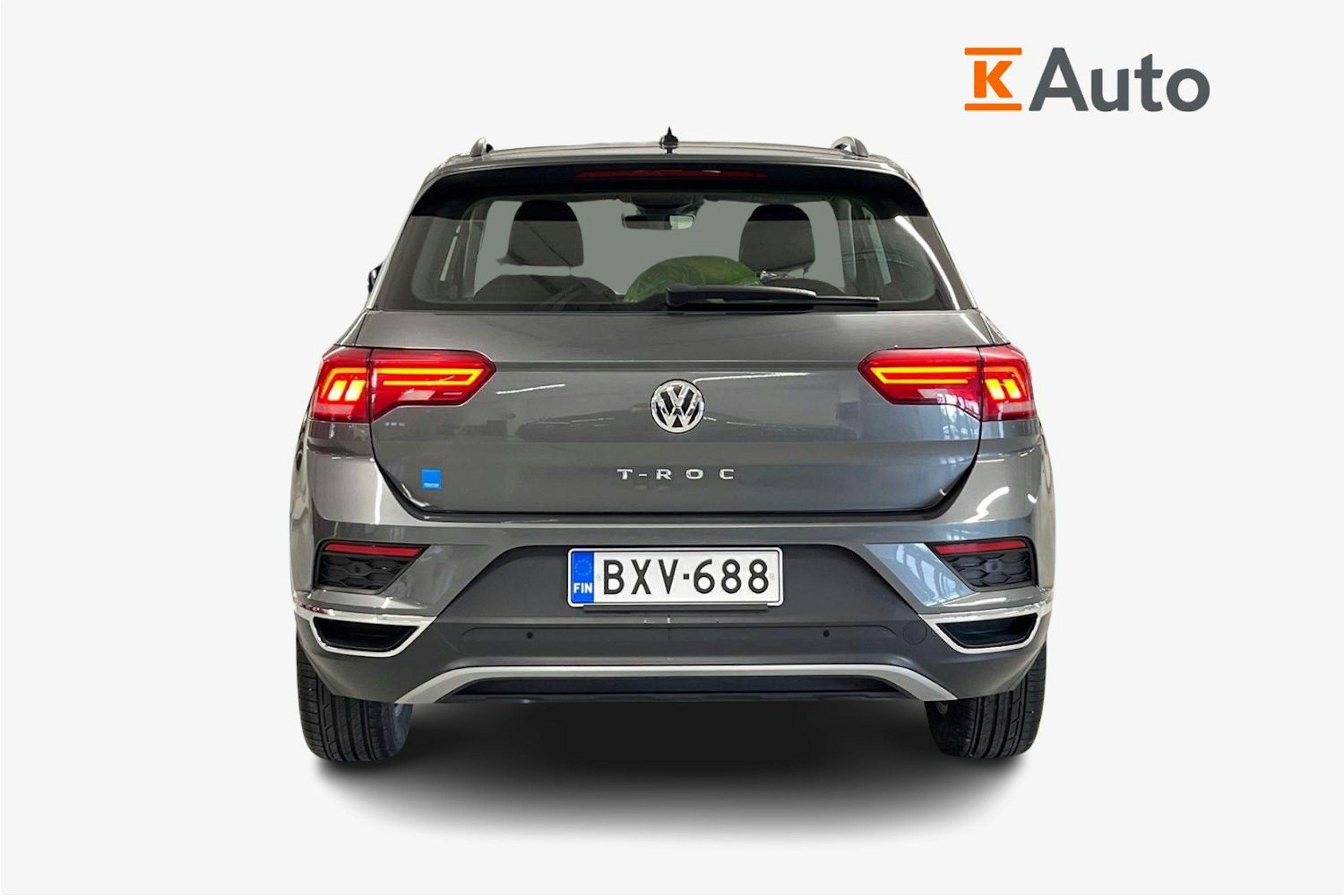Harmaa Volkswagen T-Roc 2019 kuva 3.