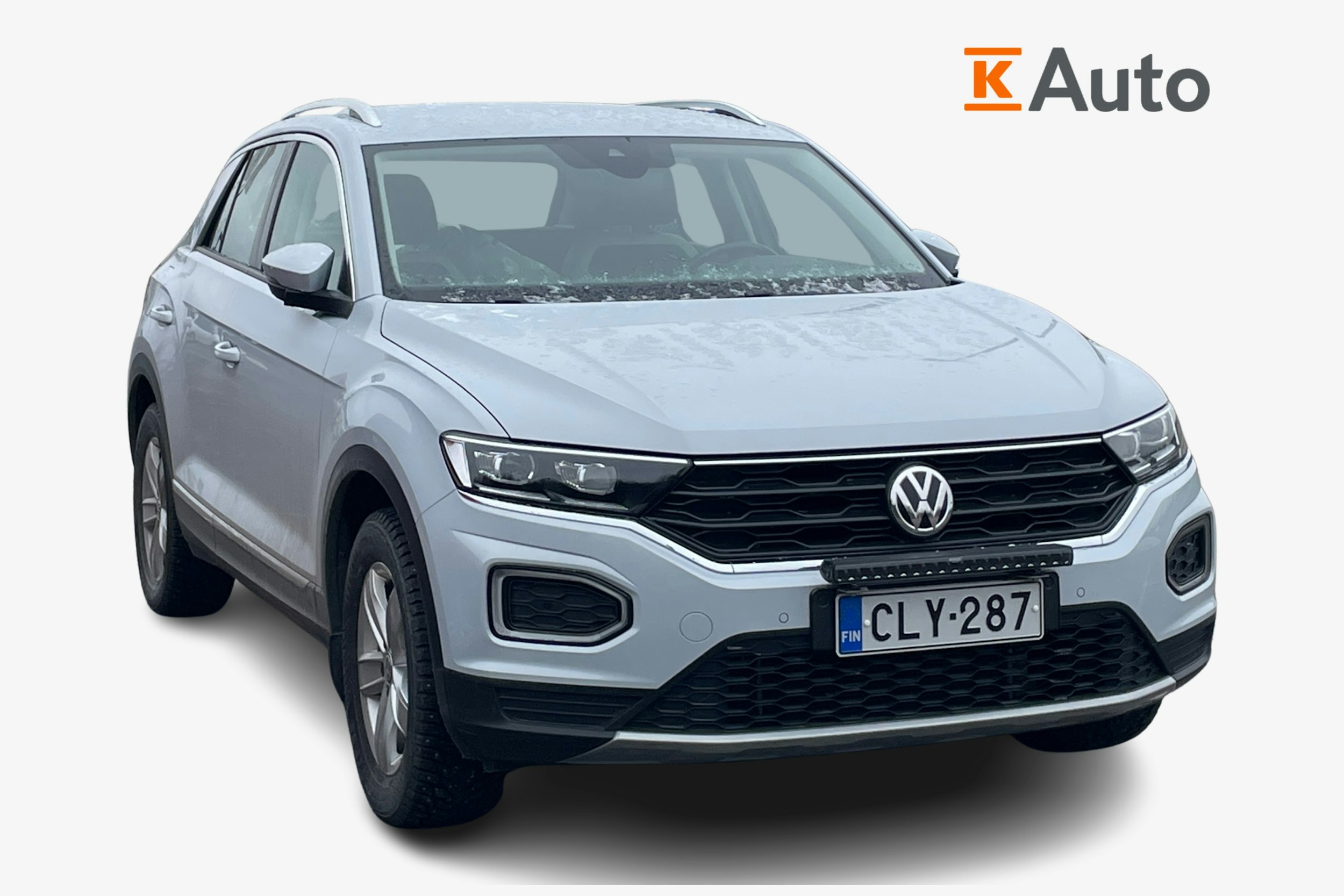 valkoinen Volkswagen T-Roc 2019 kuva 1.