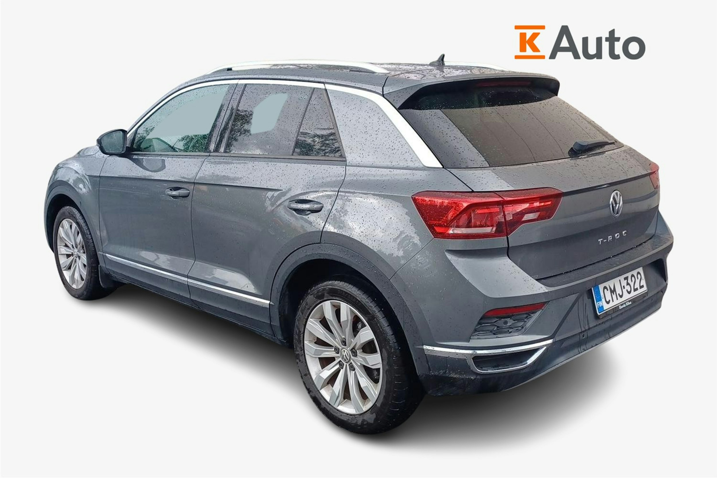 harmaa Volkswagen T-Roc 2019 kuva 2.