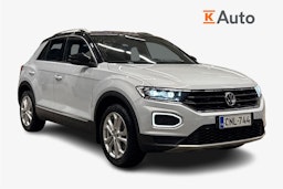 valkoinen Volkswagen T-Roc 2019 kuva 1.