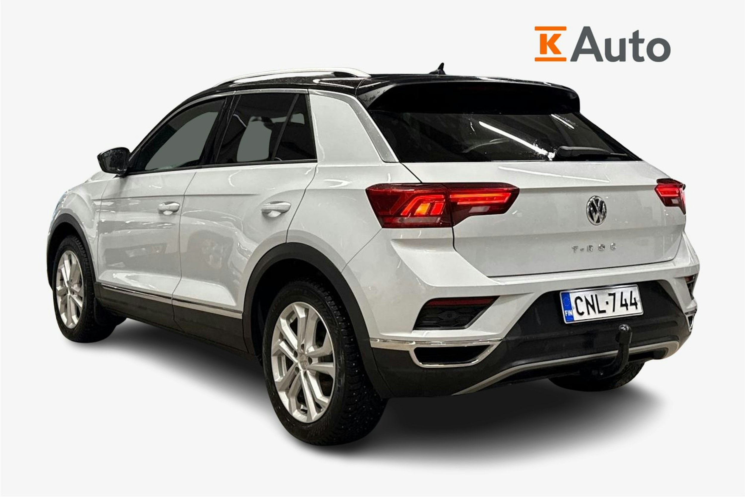 valkoinen Volkswagen T-Roc 2019 kuva 2.