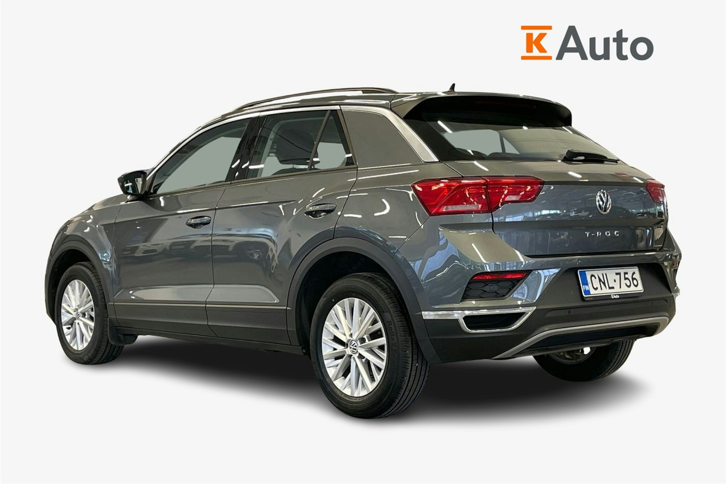 harmaa Volkswagen T-Roc 2019 kuva 2.