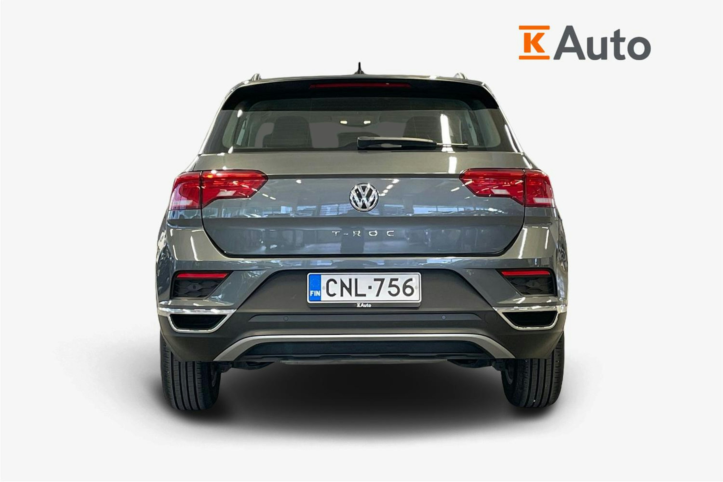 harmaa Volkswagen T-Roc 2019 kuva 3.