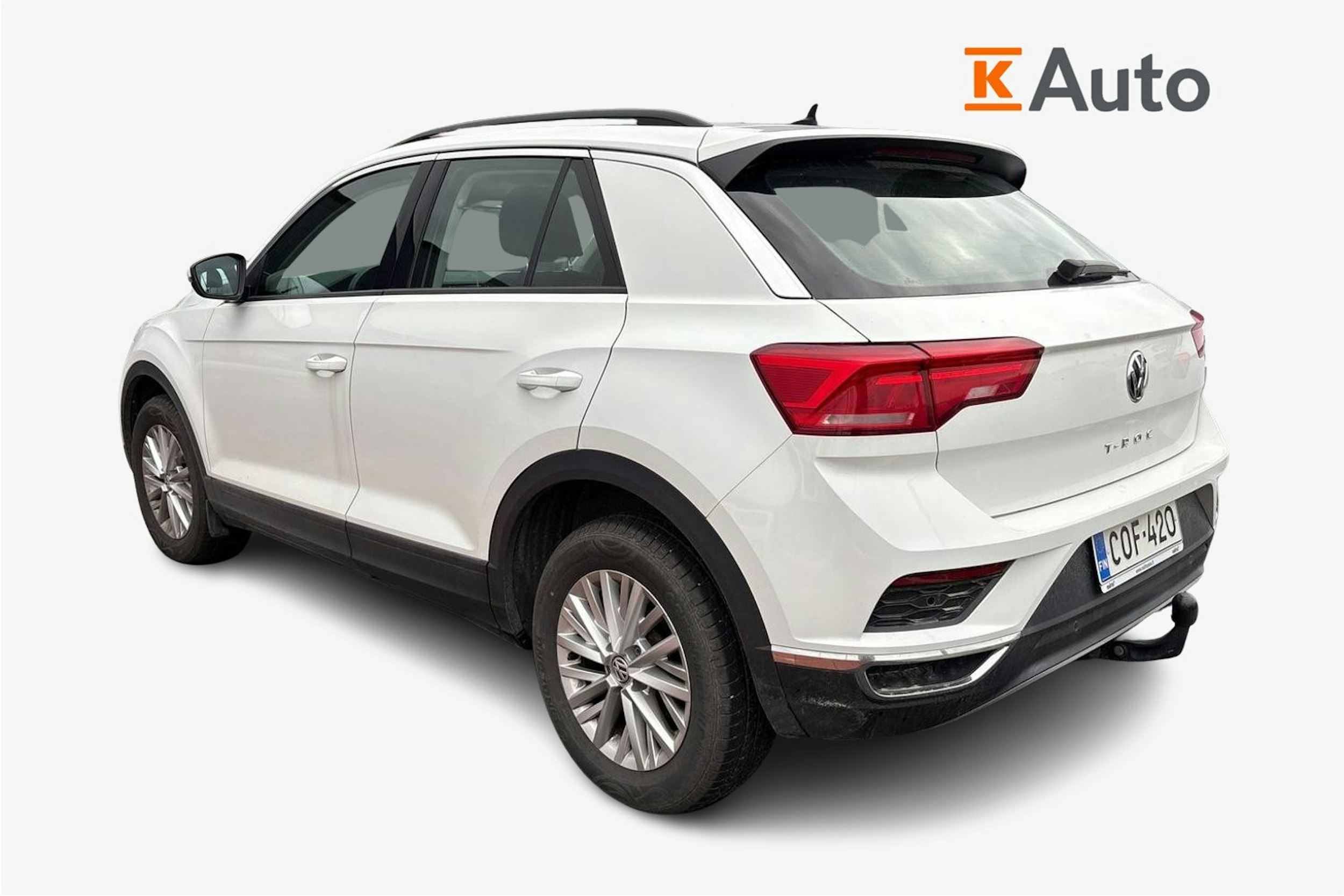 valkoinen Volkswagen T-Roc 2019 kuva 2.