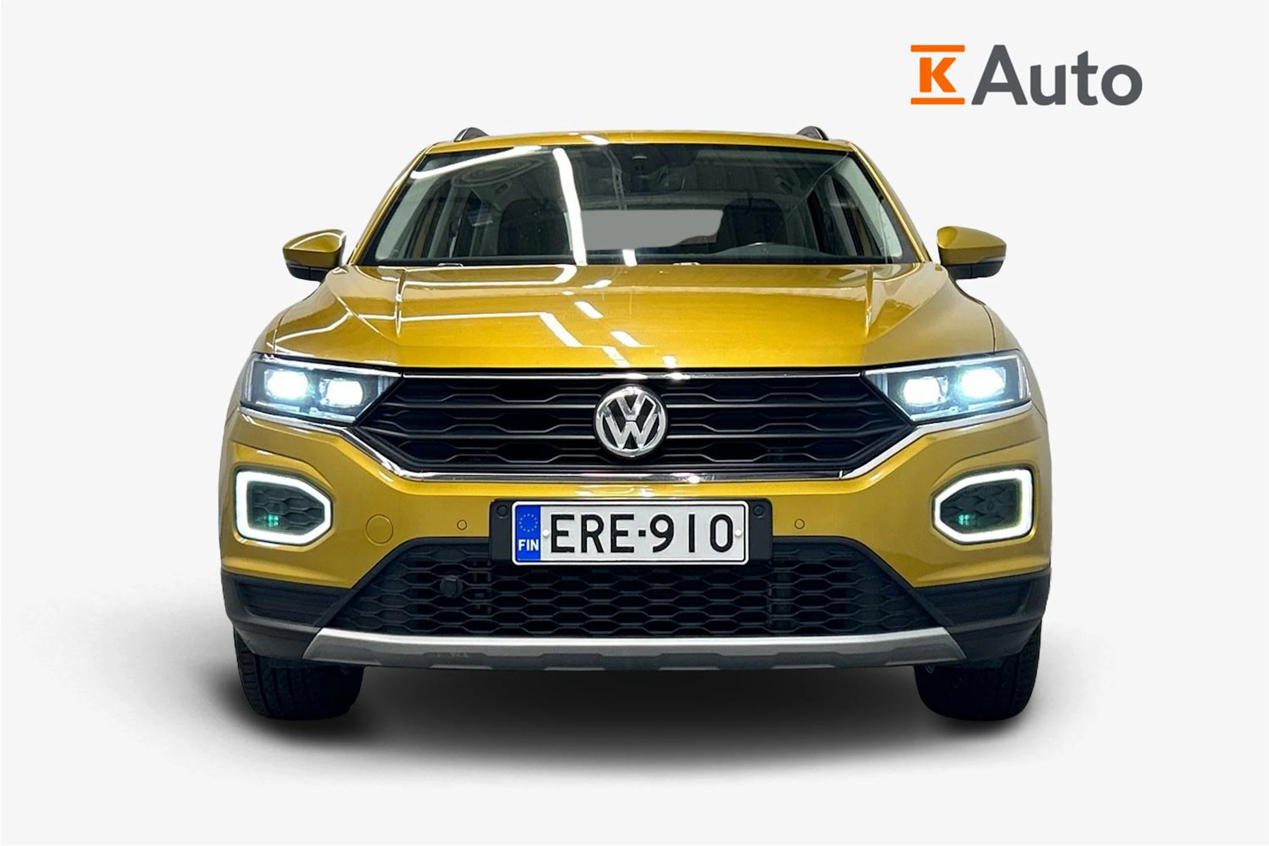 met. keltainen Volkswagen T-Roc 2019 kuva 4.