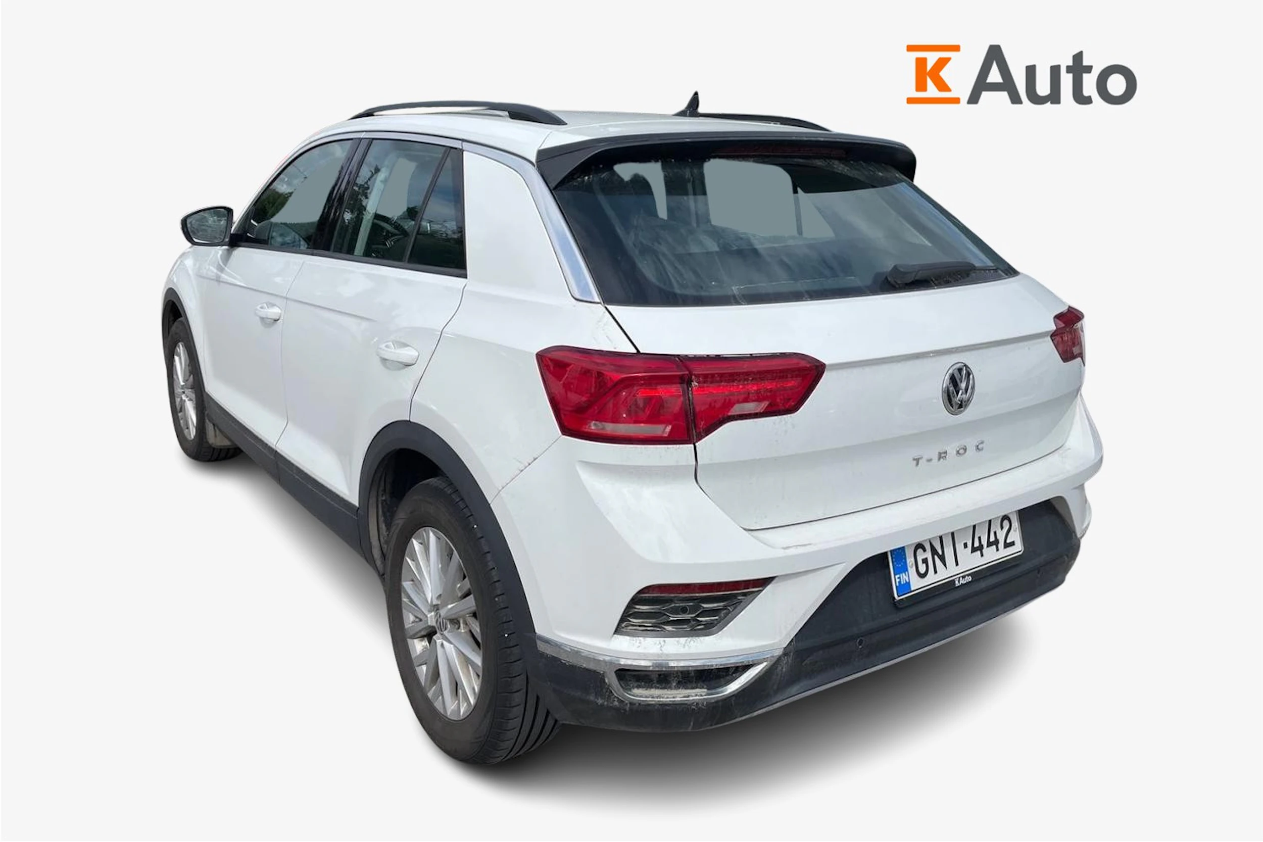 valkoinen Volkswagen T-Roc 2019 kuva 2.