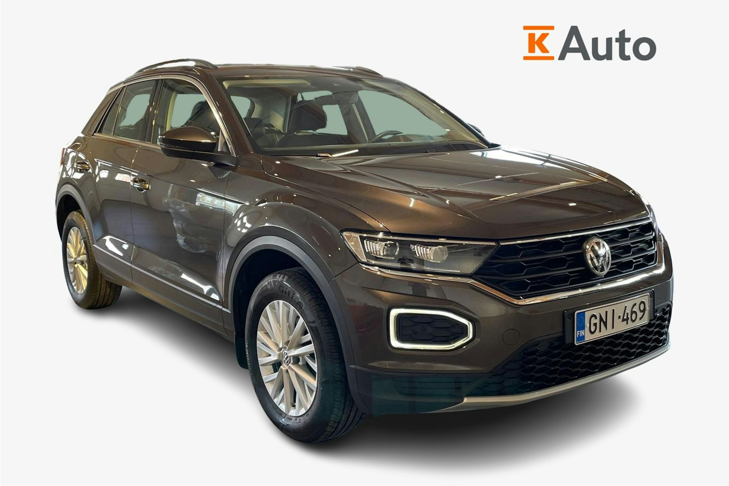 Ruskea (beige) Volkswagen T-Roc 2019 kuva 1.