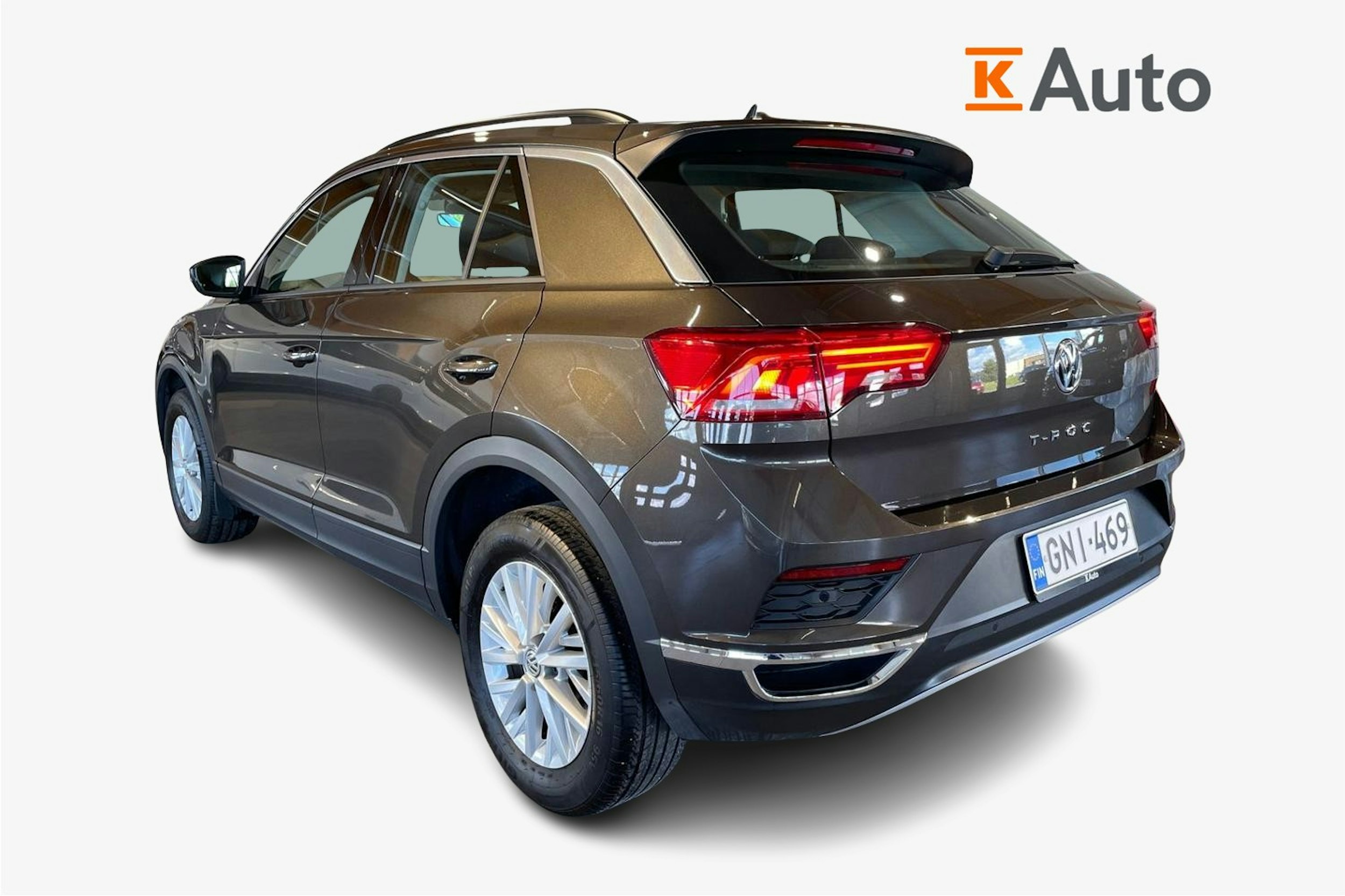 Ruskea (beige) Volkswagen T-Roc 2019 kuva 2.