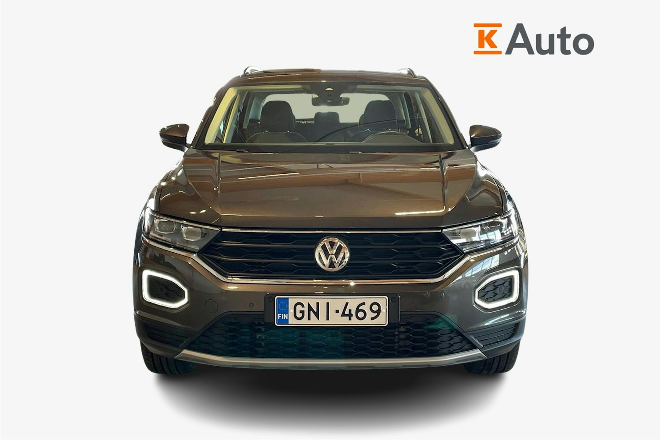Ruskea (beige) Volkswagen T-Roc 2019 kuva 5.