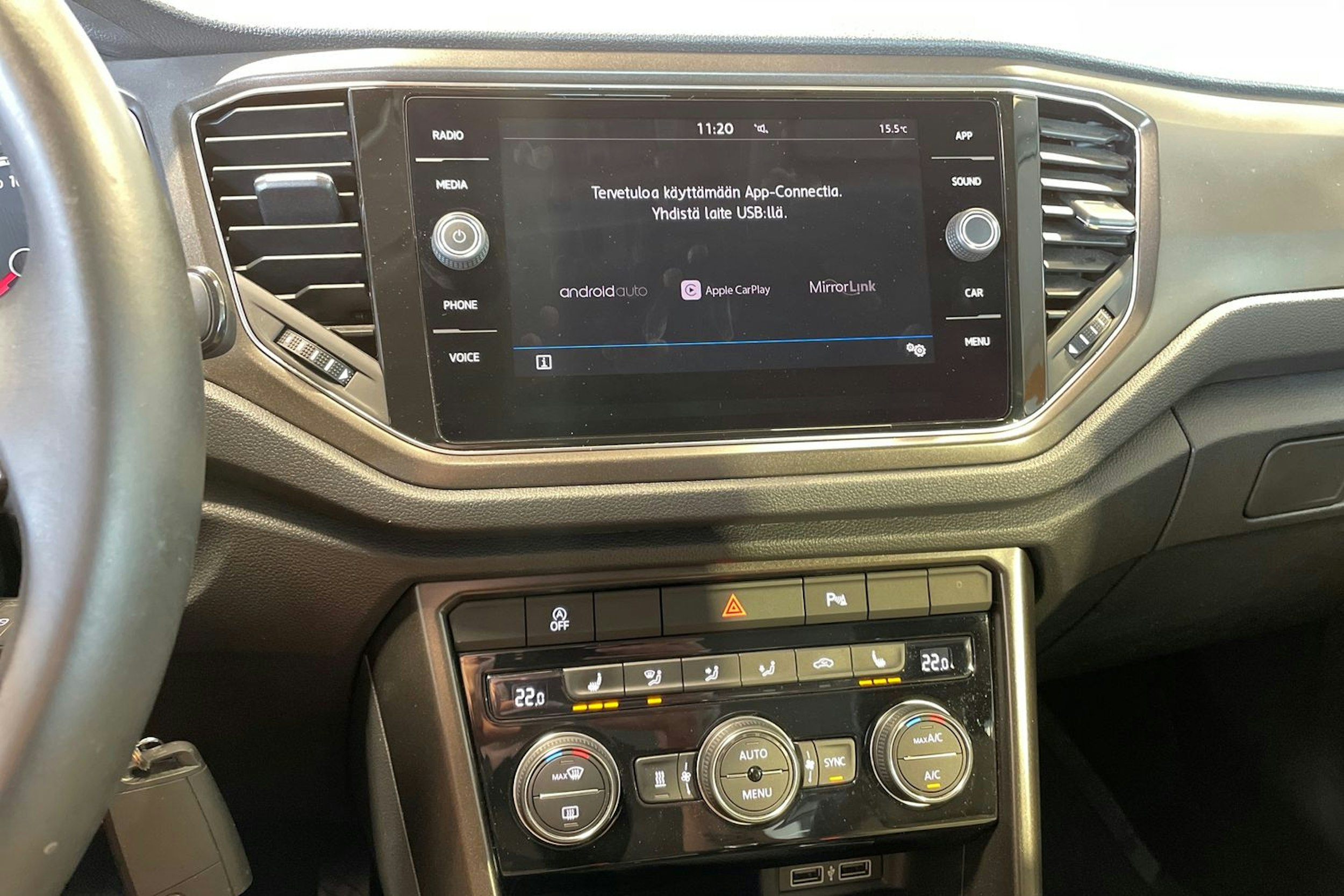 Ruskea (beige) Volkswagen T-Roc 2019 kuva 21.