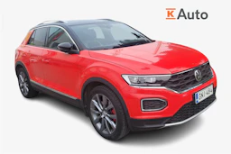 Punainen Volkswagen T-Roc 2019 kuva 1.