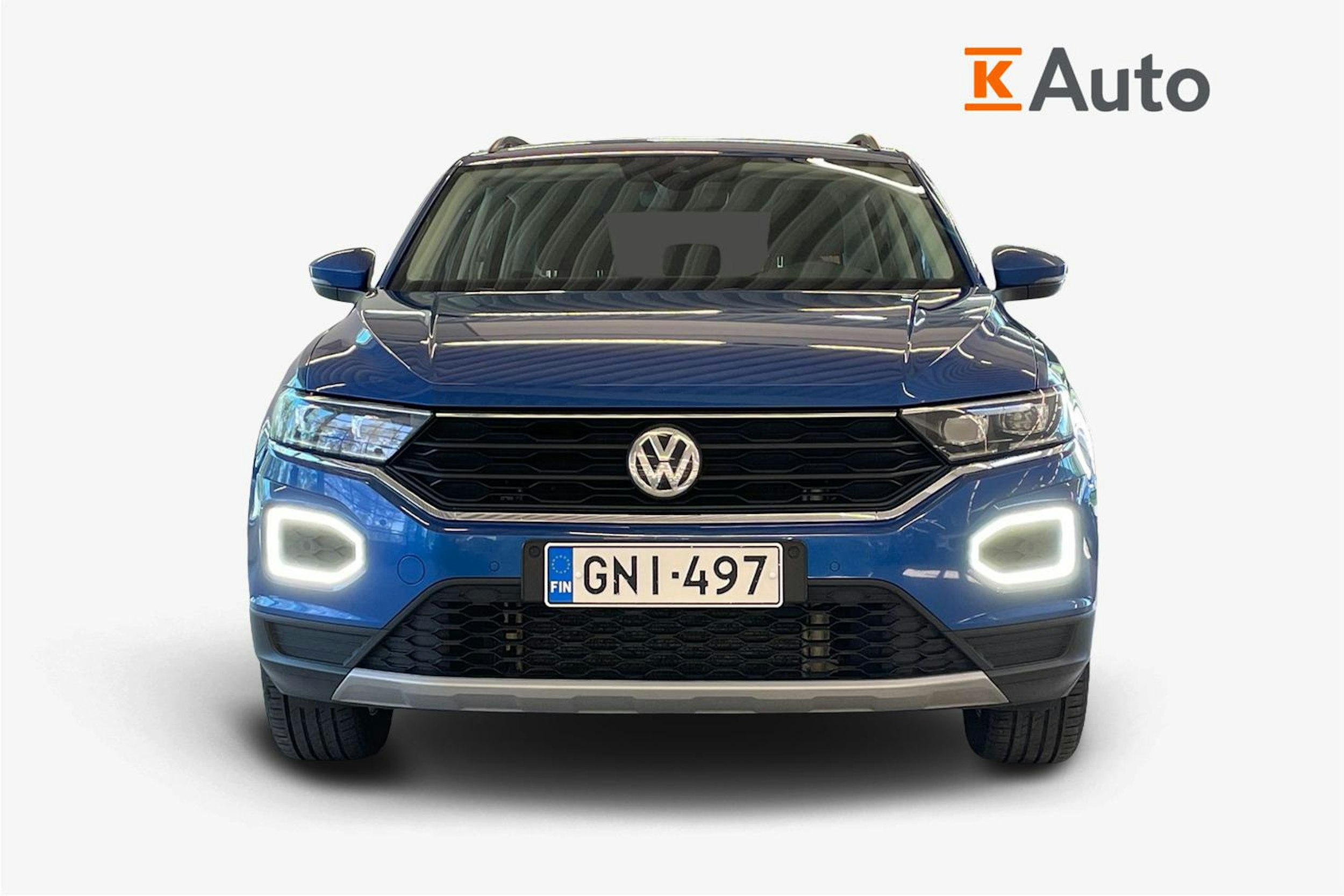 Sininen Volkswagen T-Roc 2019 kuva 5.