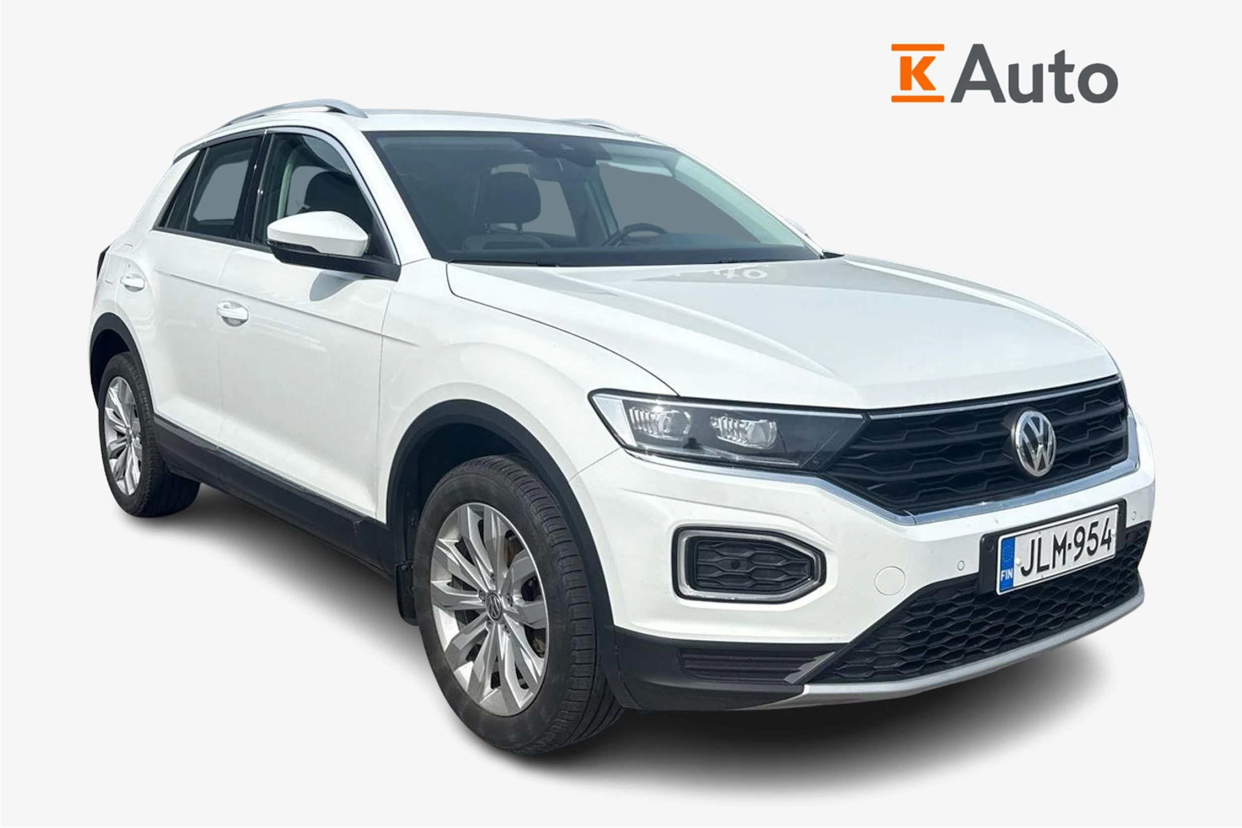 valkoinen Volkswagen T-Roc 2020 kuva 1.