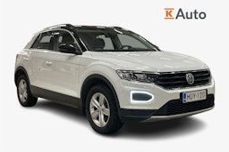valkoinen Volkswagen T-Roc 2019 kuva 1.