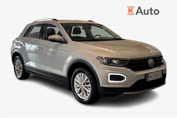 Valkoinen Volkswagen T-Roc 2020 kuva 1.