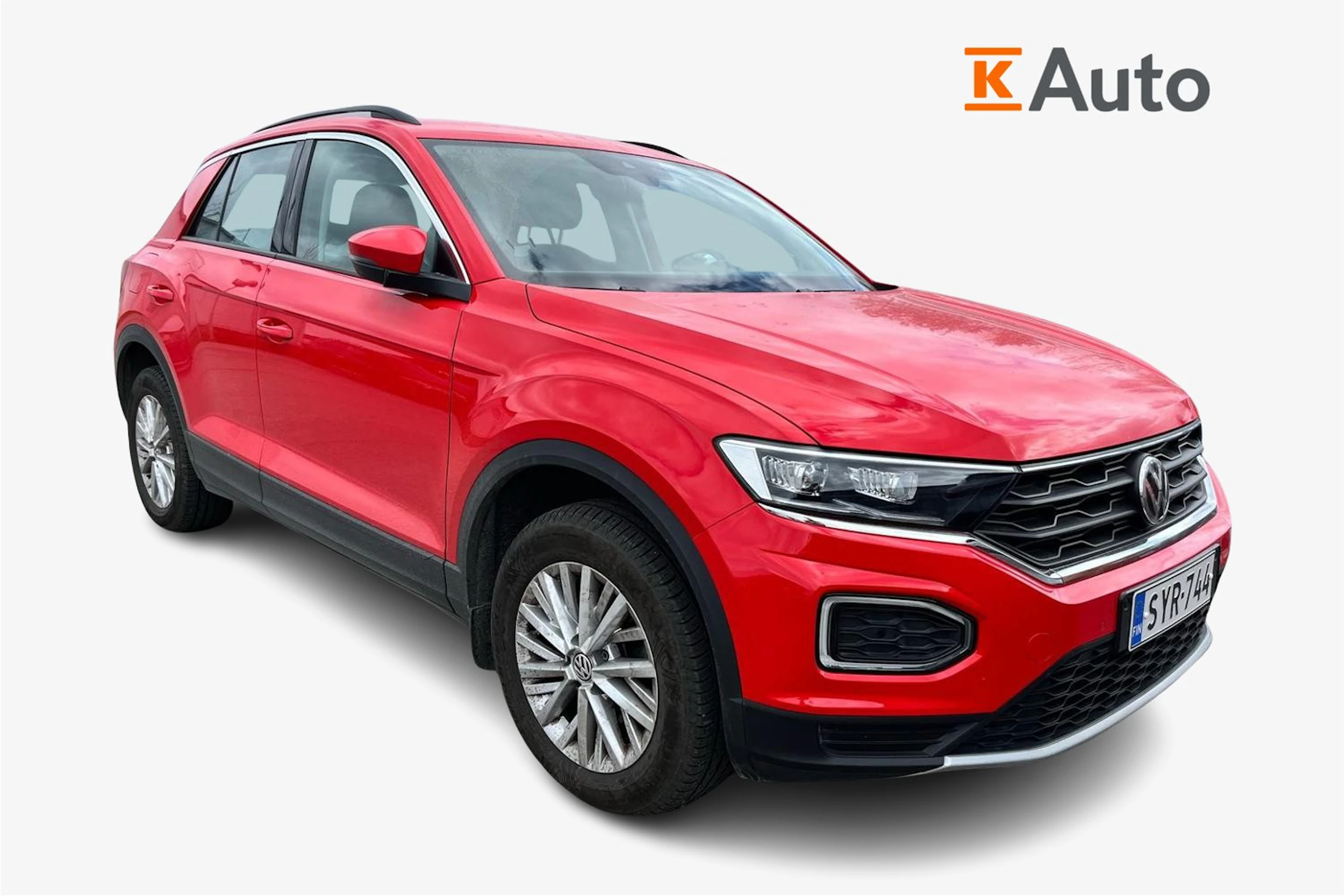 Punainen Volkswagen T-Roc 2019 kuva 1.